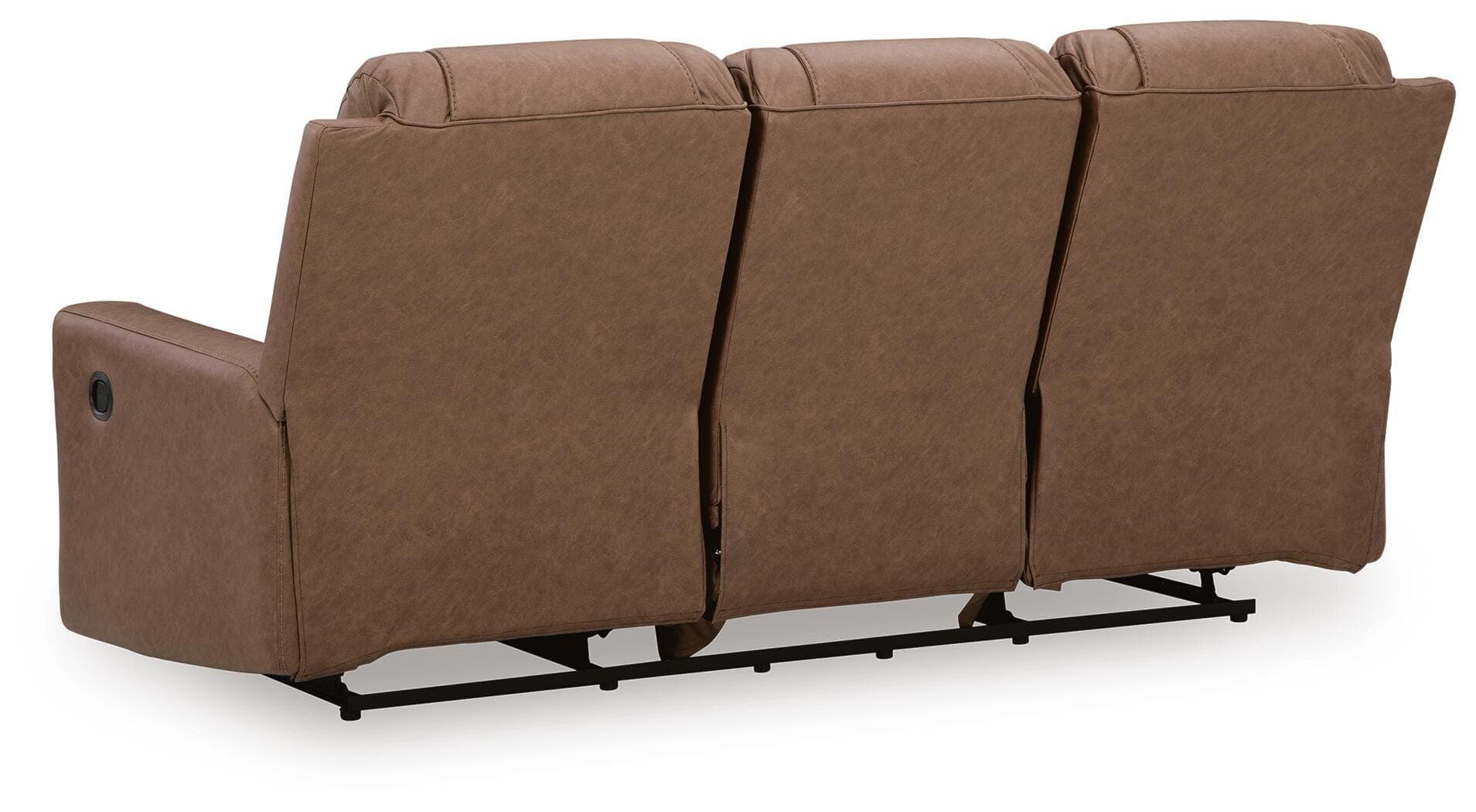 Mackmenville Reclining Sofa — Brown/Beige — view 5