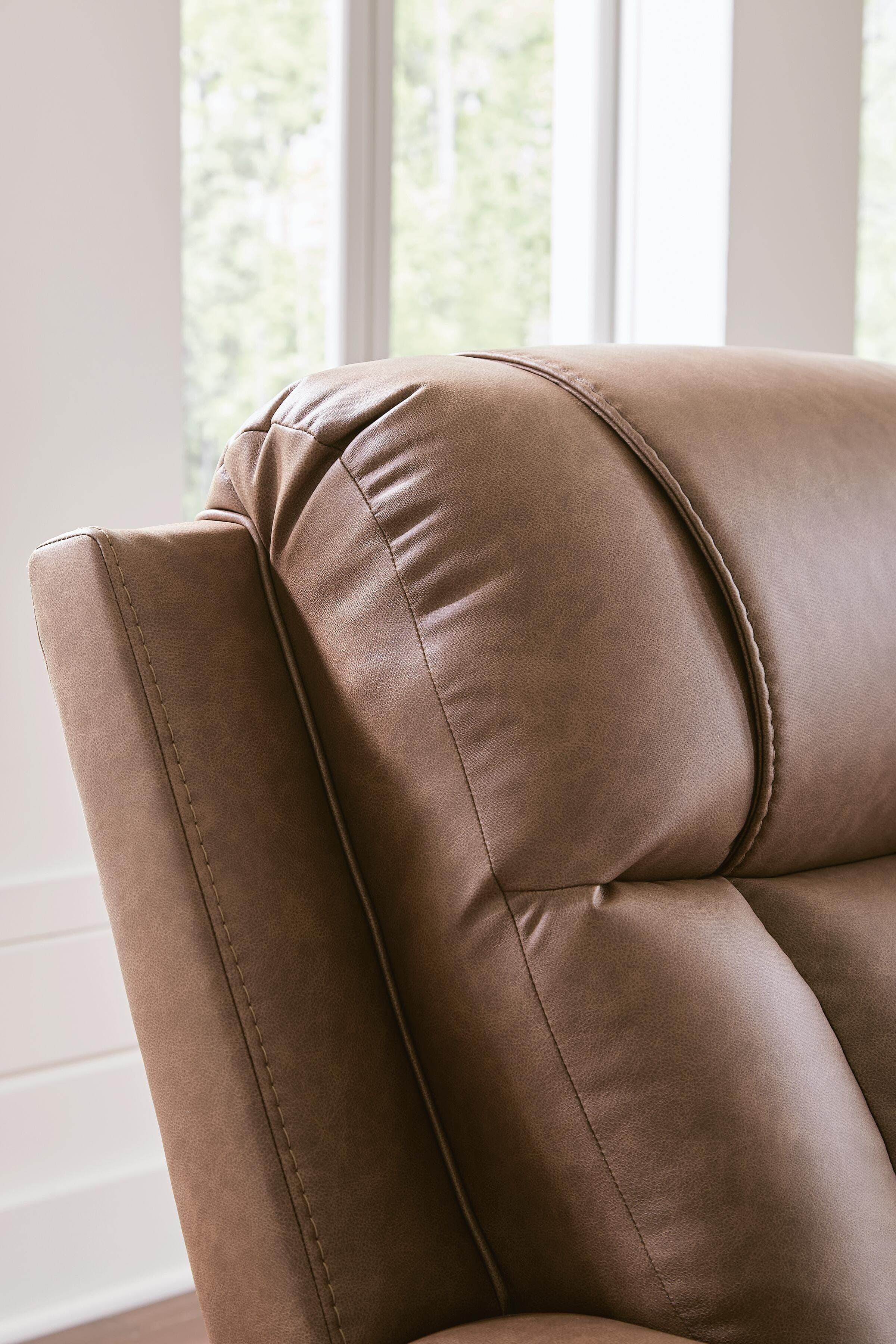 Mackmenville Reclining Sofa — Brown/Beige — view 7