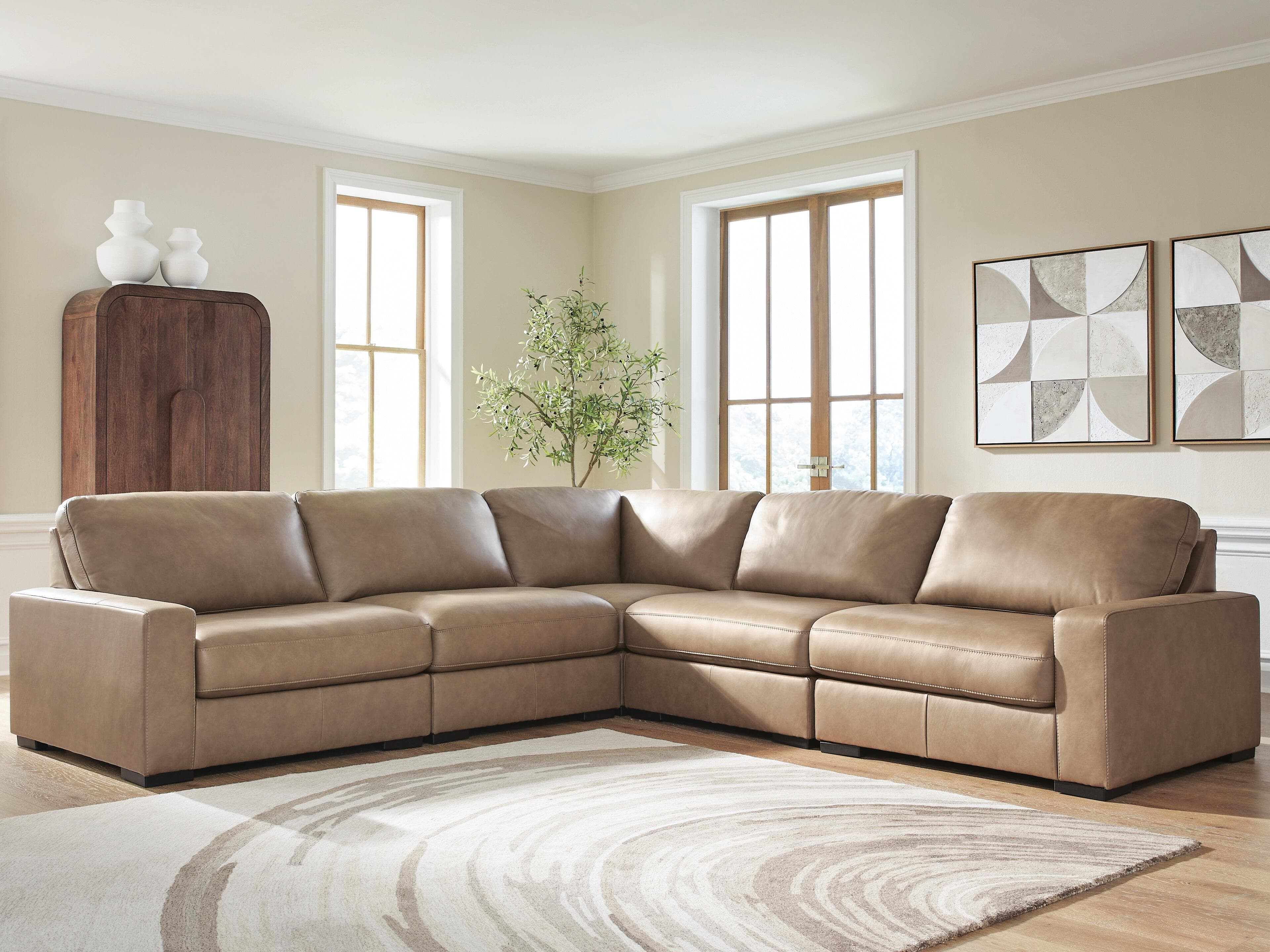 Veronella 5-Piece Sectional — Sahara — view 2
