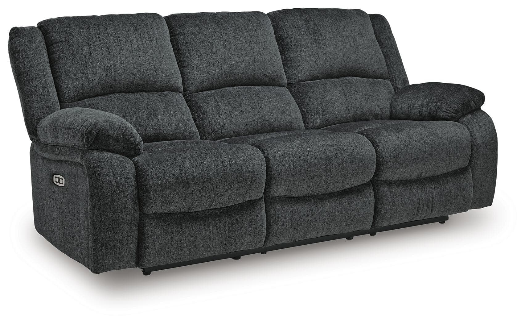 Draycoll Power Reclining Sofa — Black/Gray — view 2