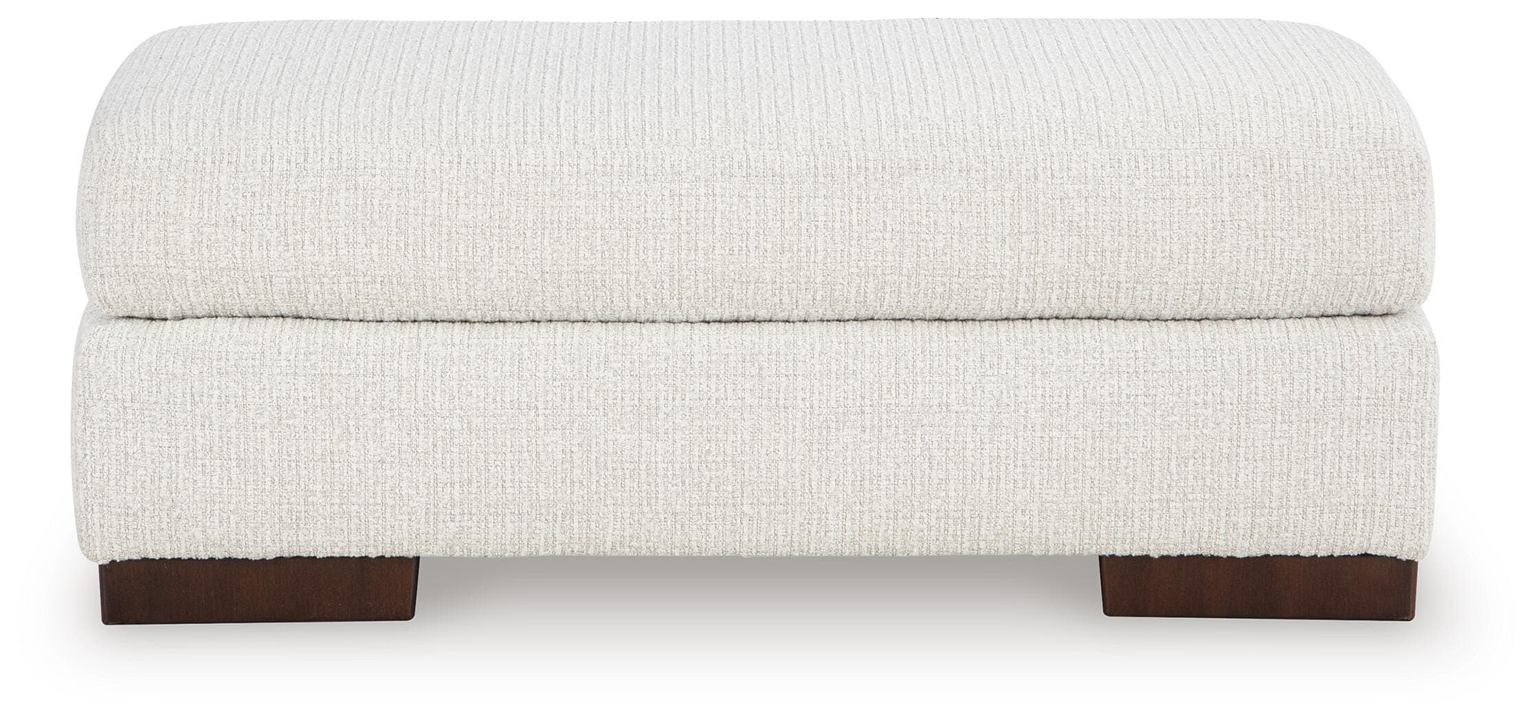 Hartside Ottoman — White — view 3