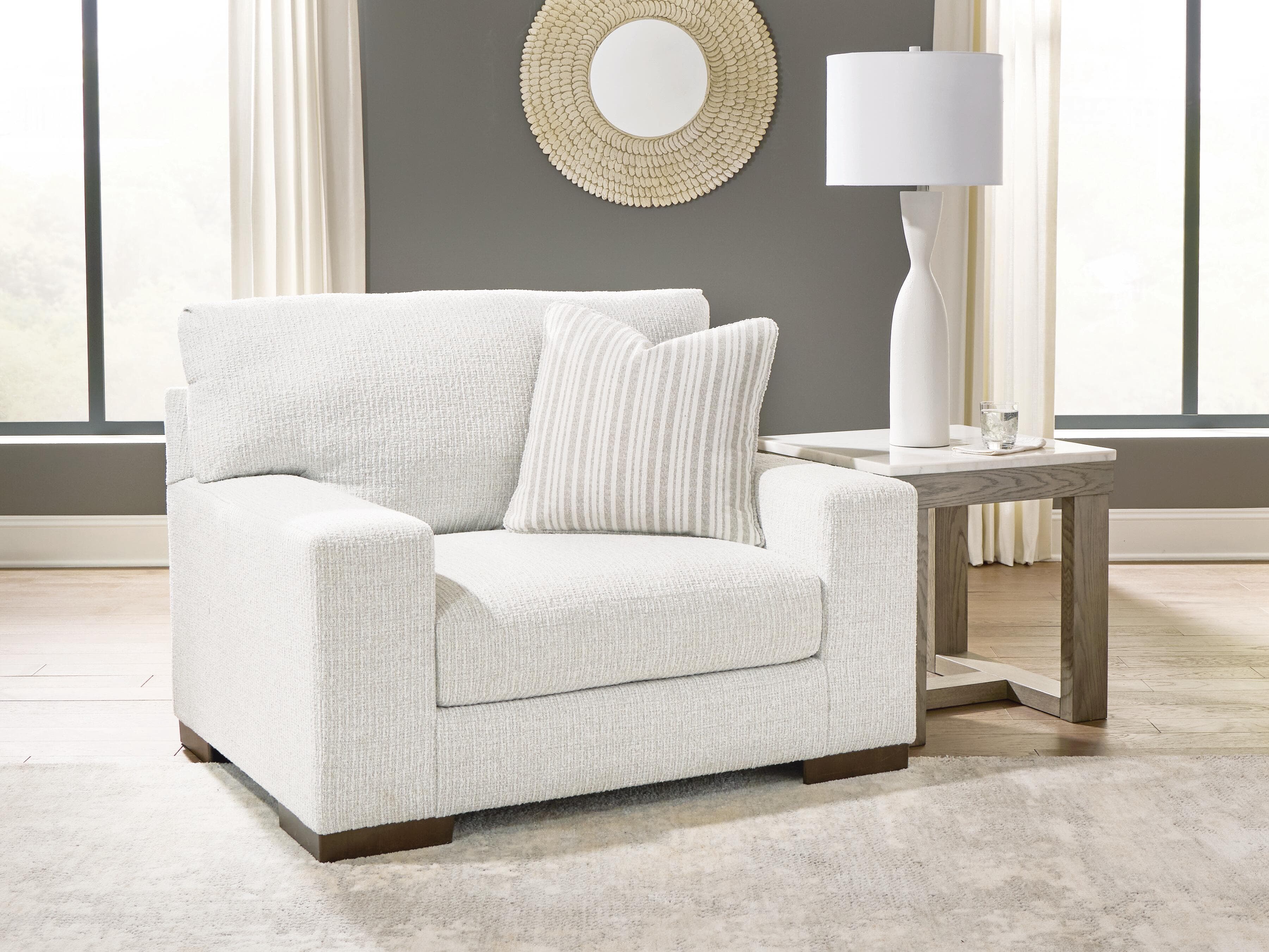 Hartside Oversized Chair — White — view 2
