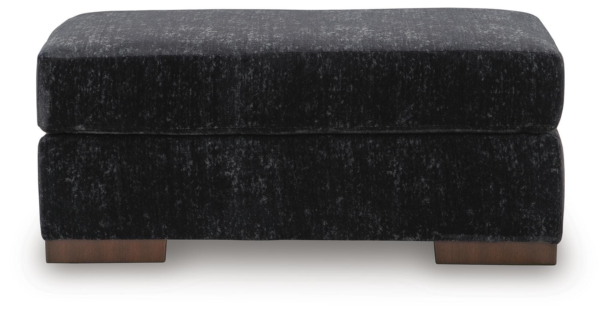 Whitmore Manor Ottoman — Black/Gray — view 3