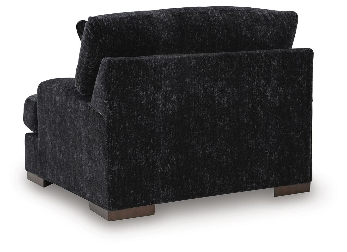 Whitmore Manor Oversized Chair — Black/Gray — view 4