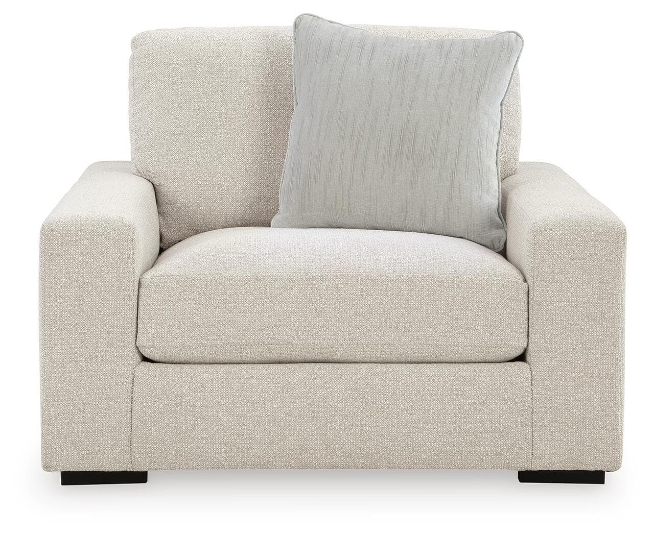 Evanley Oversized Chair — White — view 3