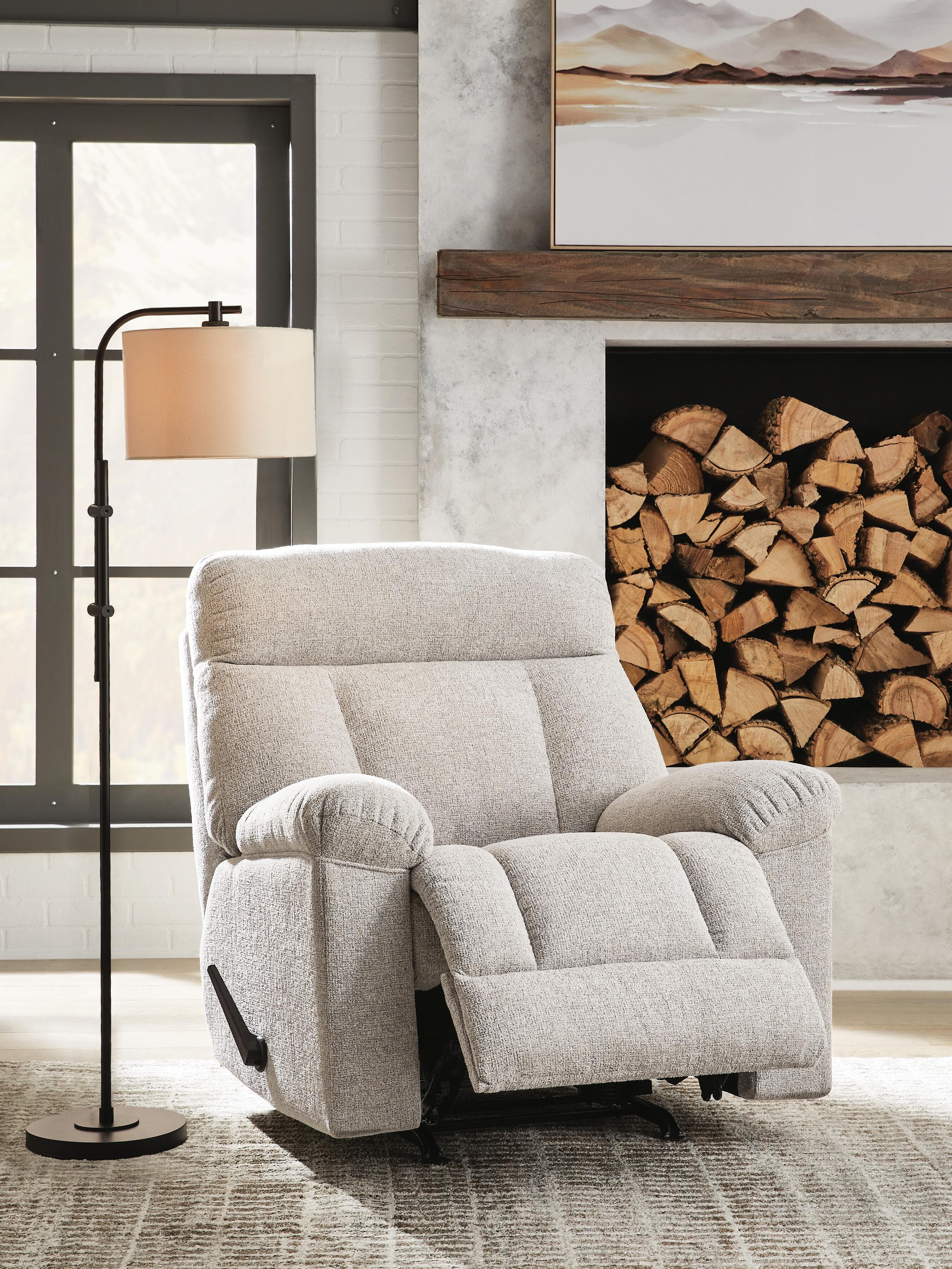 McArlie Recliner — White — view 7