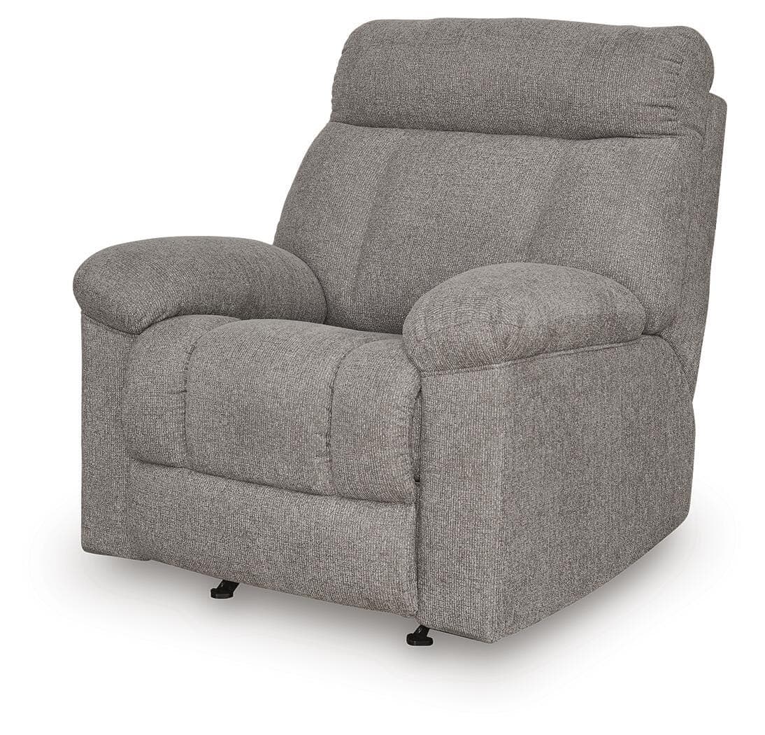 McArlie Recliner — Black/Gray — view 5