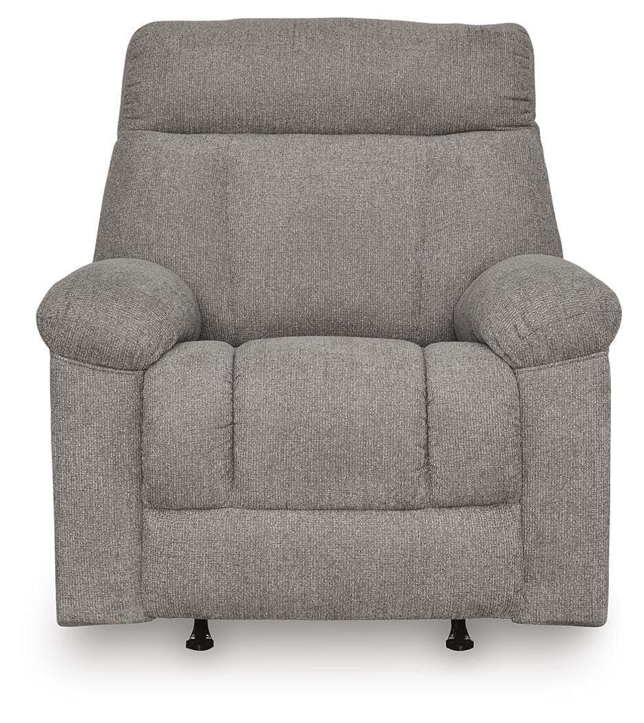 McArlie Recliner — Black/Gray — view 4
