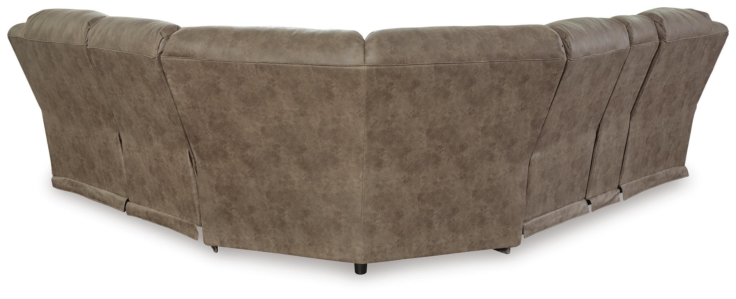 Ravenel 3-Piece Power Reclining Sectional — Brown/Beige — view 3