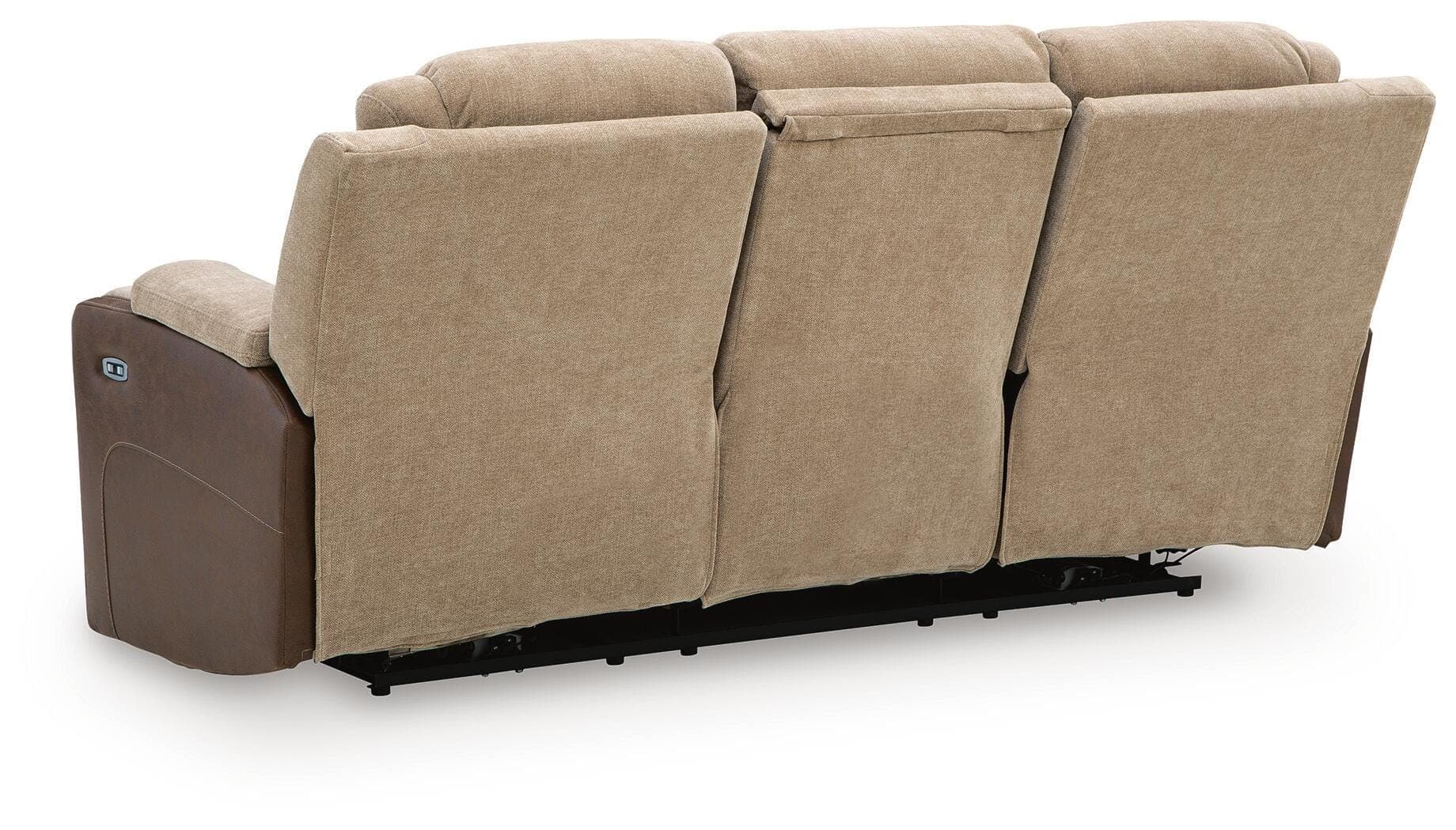 Ultimax Power Reclining Sofa — Brown/Beige — view 6