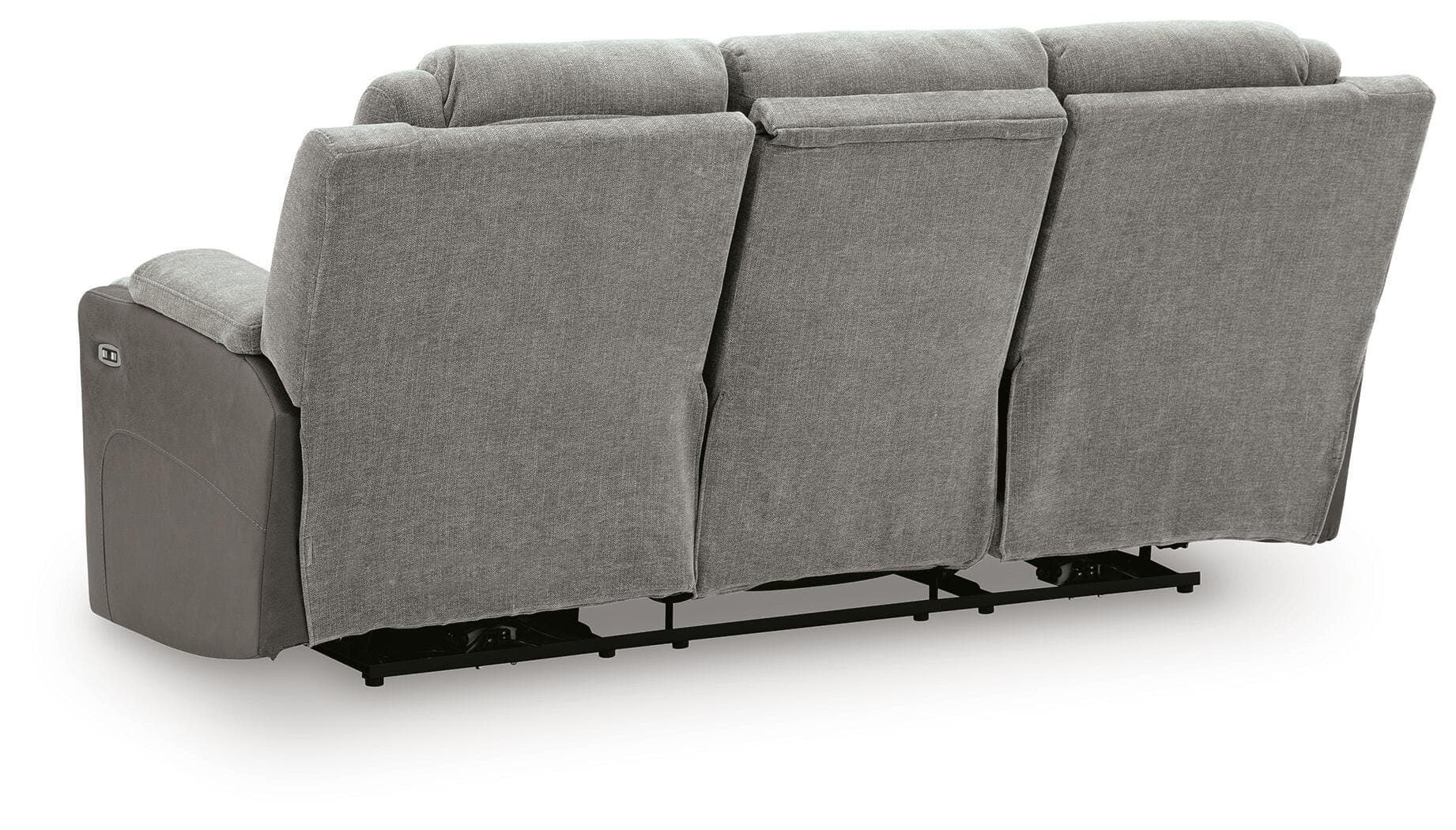 Ultimax Power Reclining Sofa — Black/Gray — view 6
