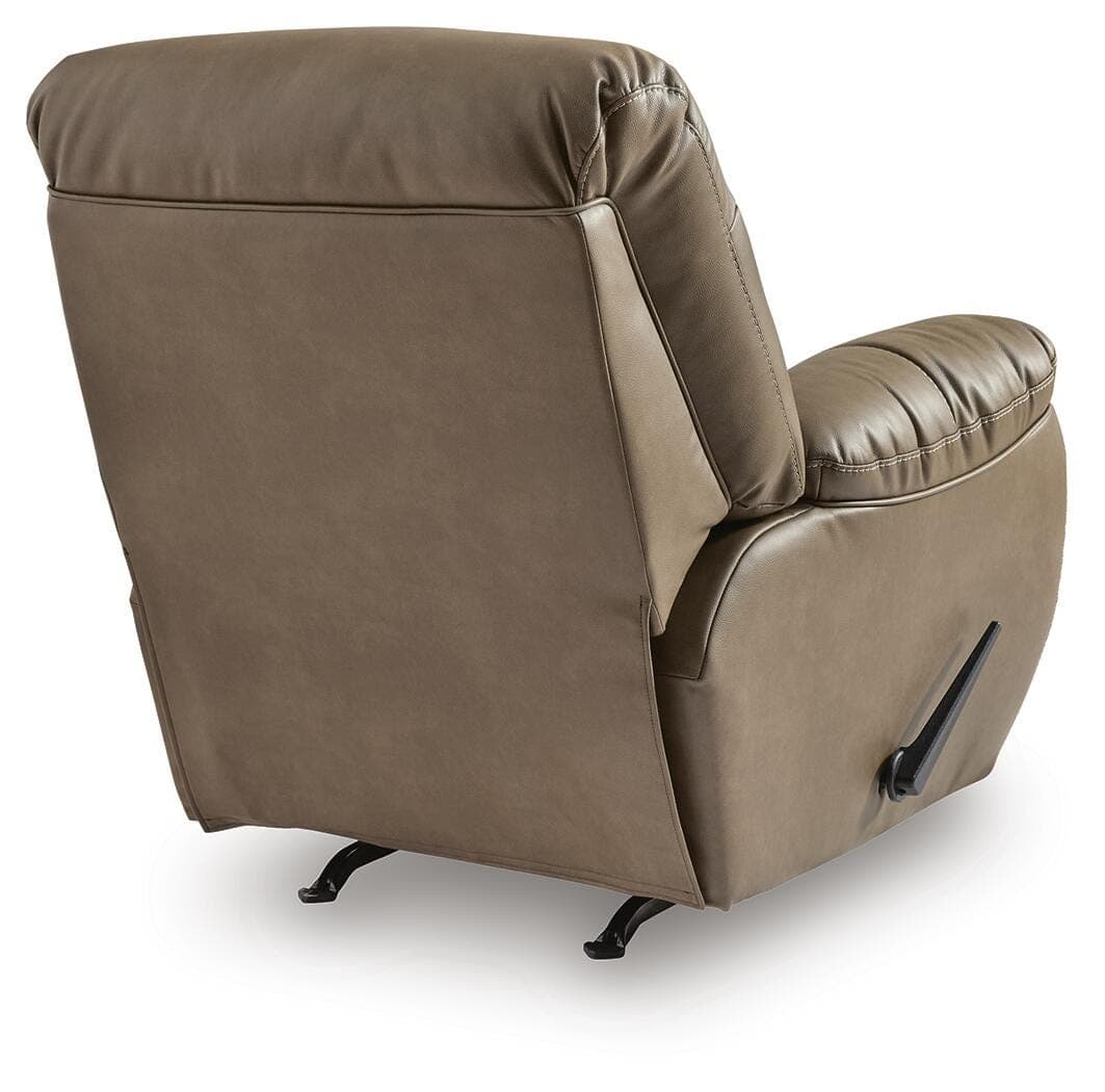 Pittsman Recliner — Brown/Beige — view 6