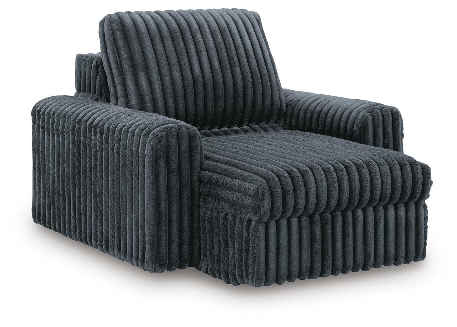 Chalmers Power Gliding Chaise — Black/Gray — view 3