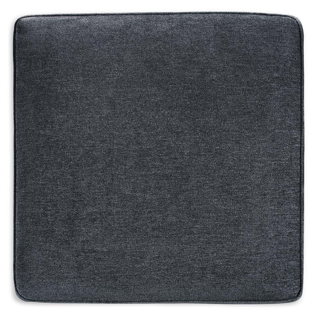 Altari Oversized Accent Ottoman — Black/Gray — view 7