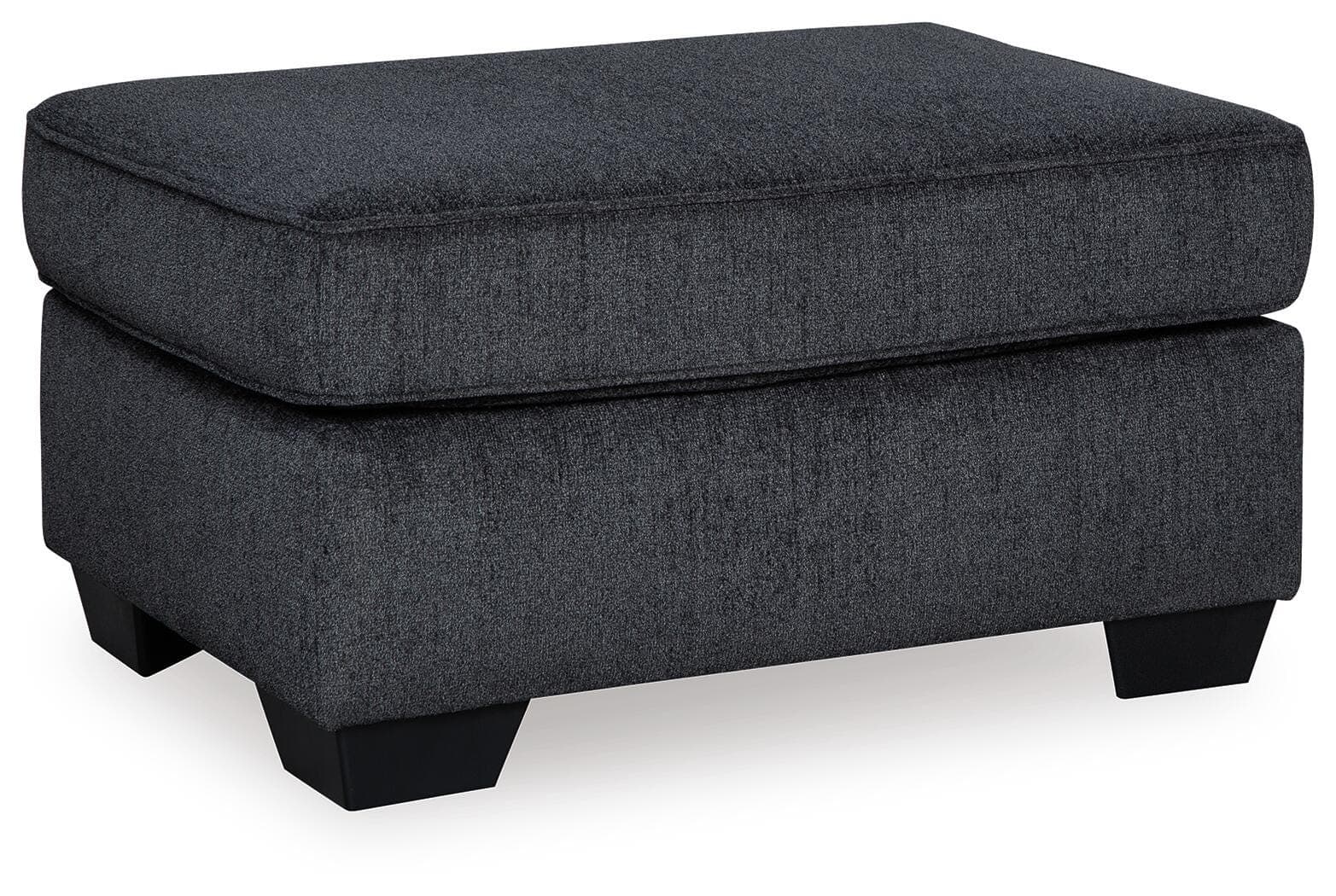 Altari Ottoman — Black/Gray — Elite Furniture Cincinnati
