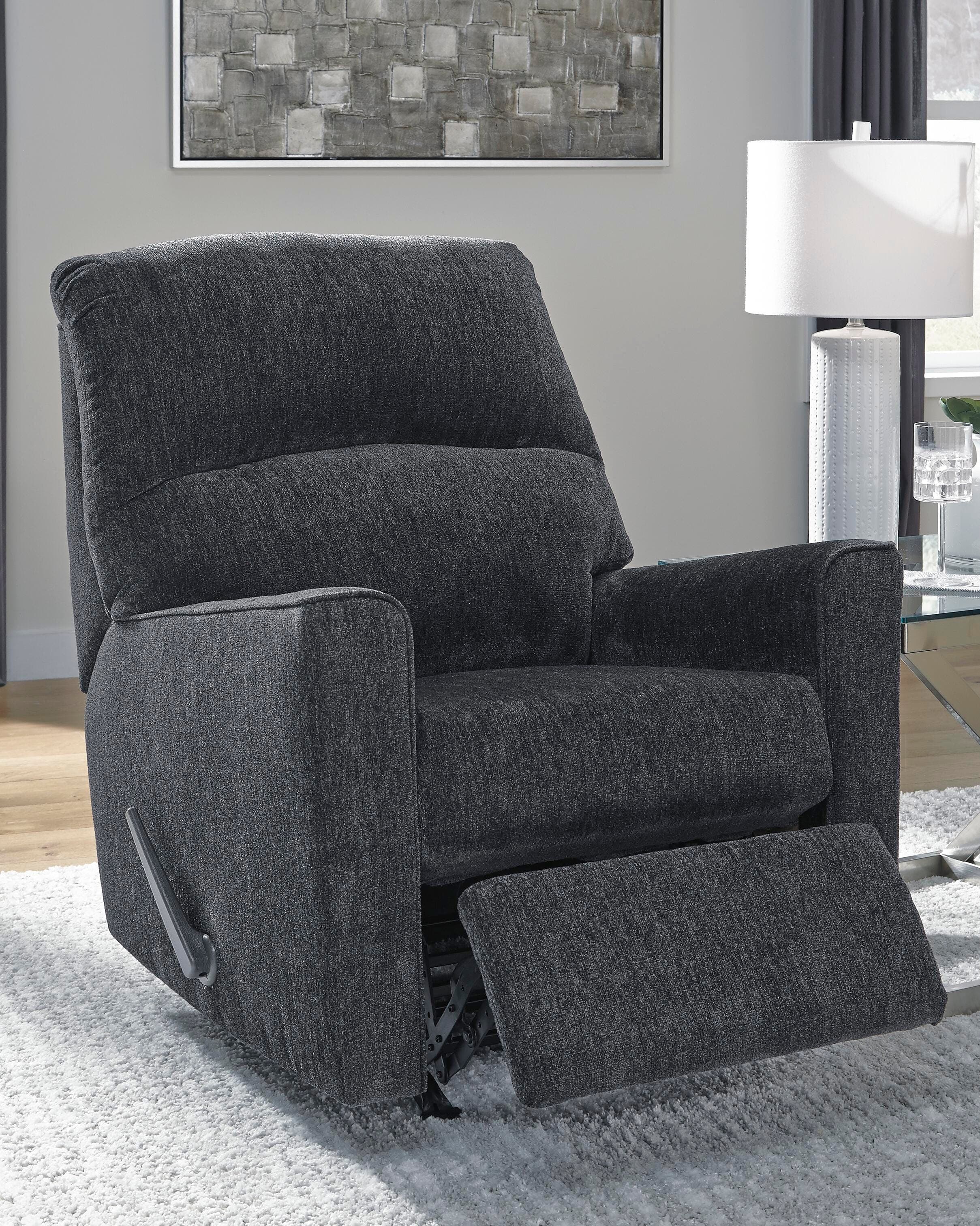 Altari Recliner — Black/Gray — view 4