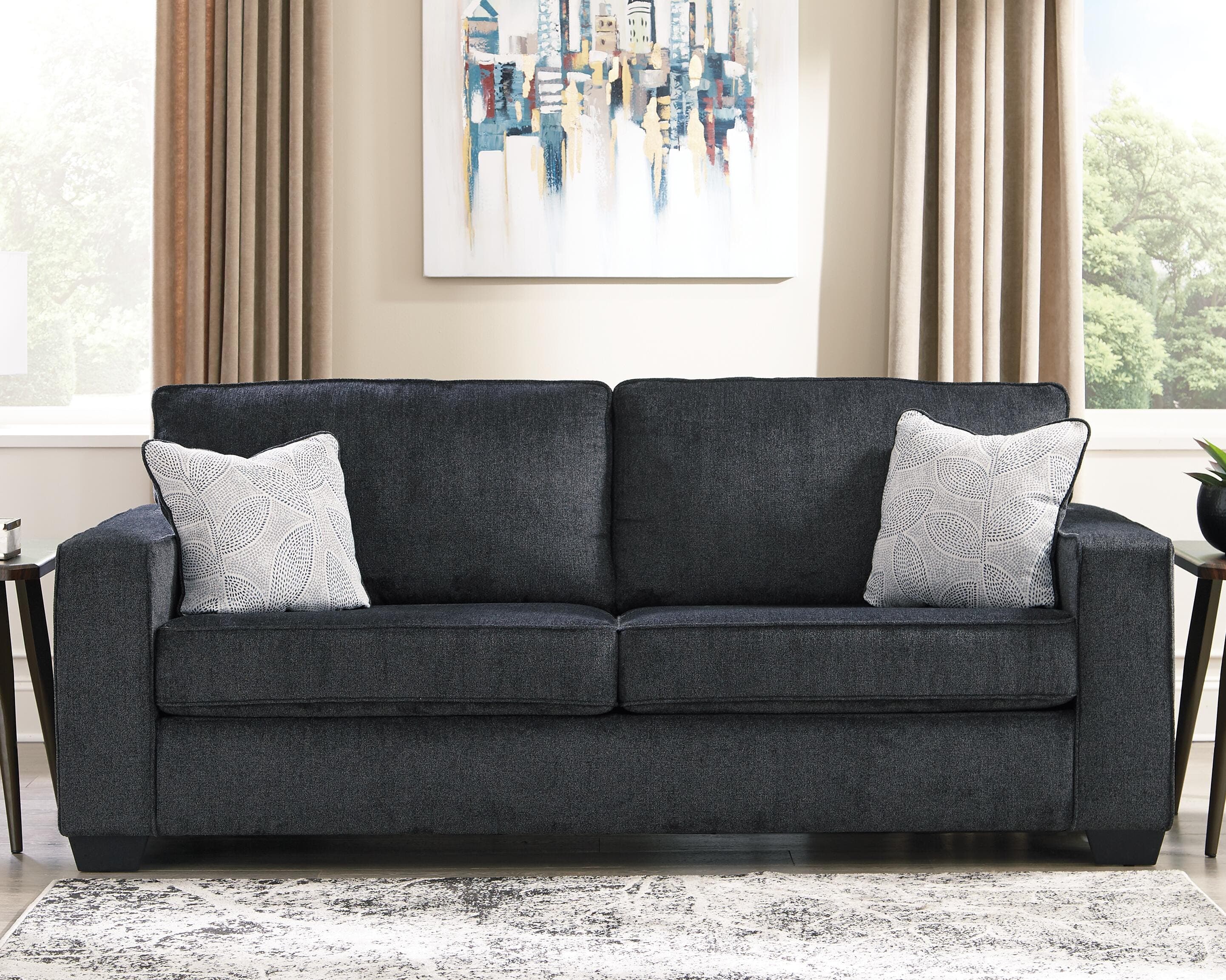Altari Sofa — Black/Gray — view 2