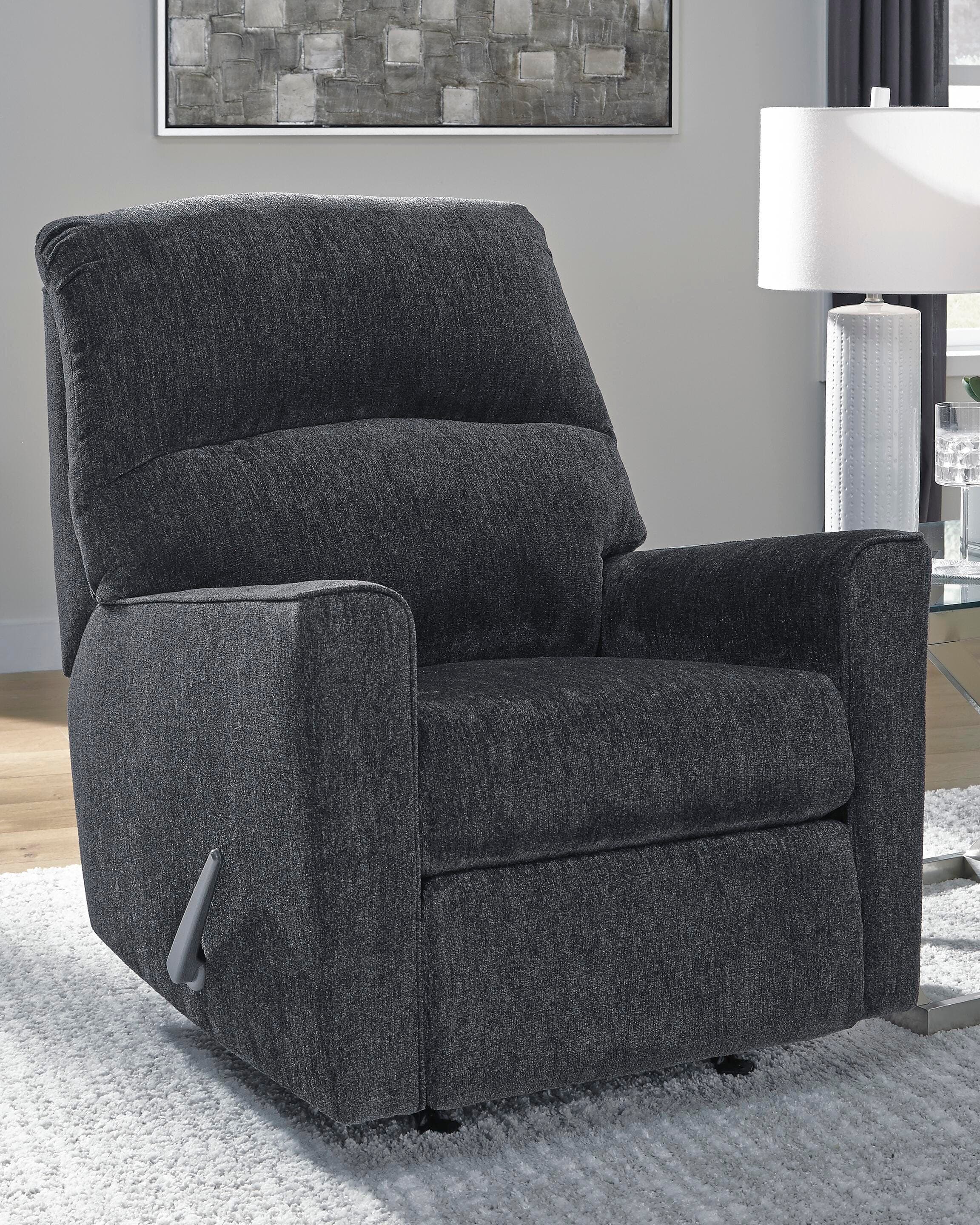Altari Recliner — Black/Gray — view 2