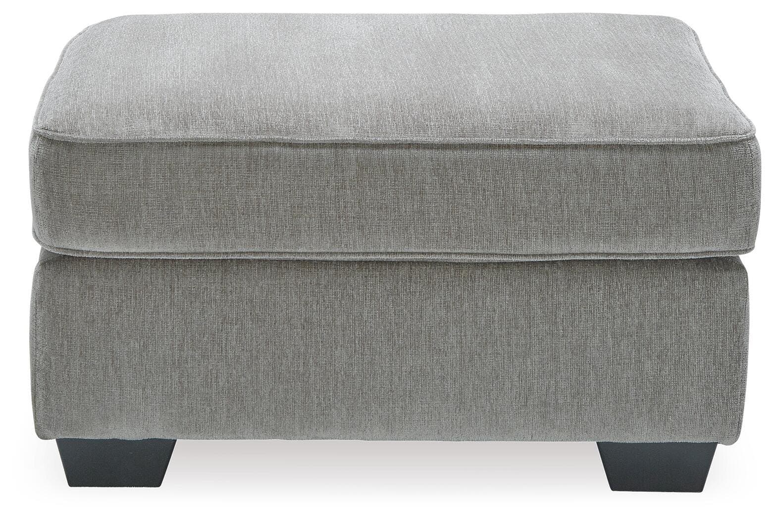 Altari Oversized Accent Ottoman — Black/Gray — view 3