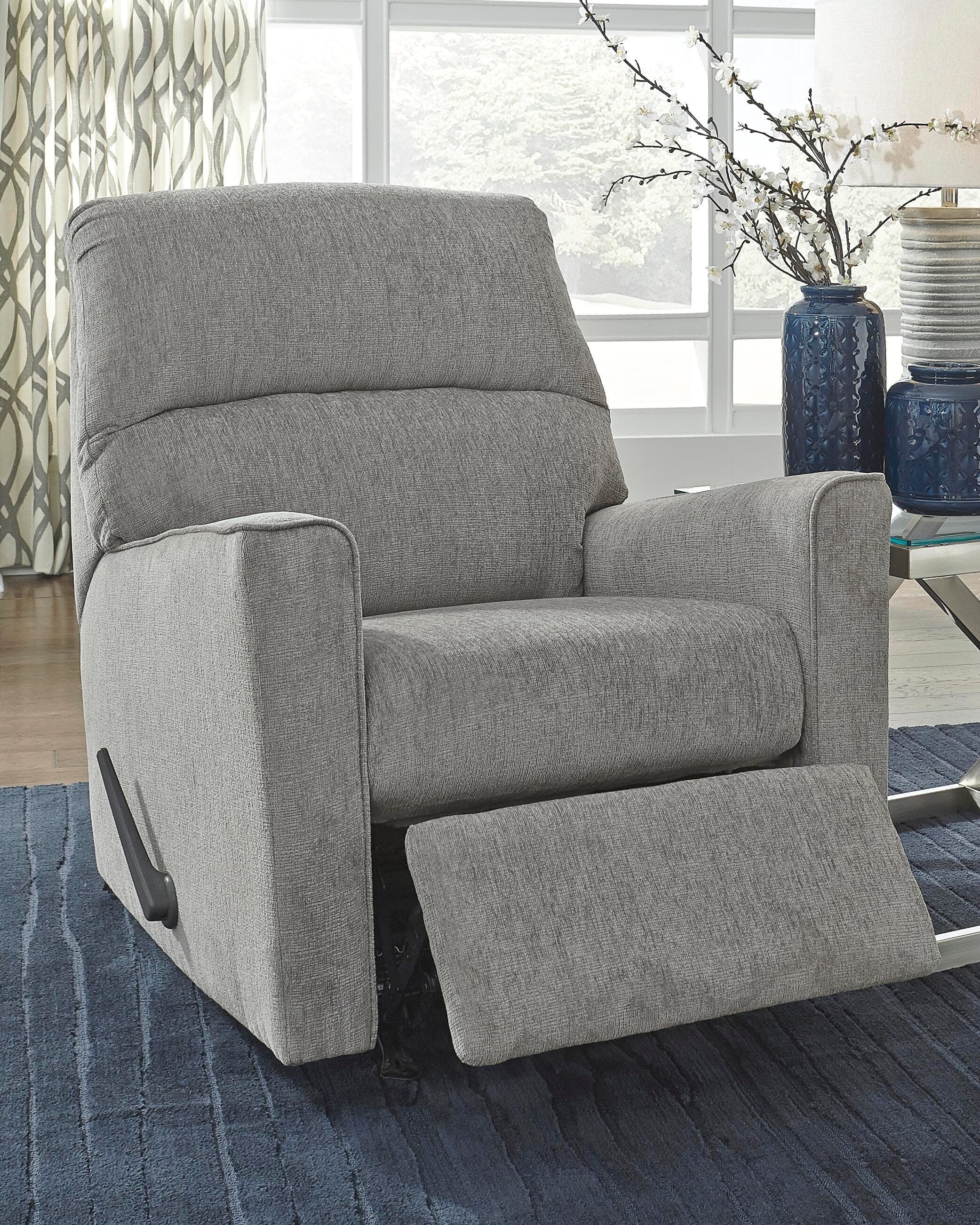 Altari Recliner — Black/Gray — view 4