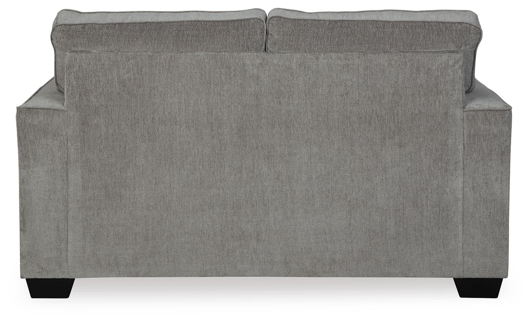 Altari Loveseat — Black/Gray — view 5