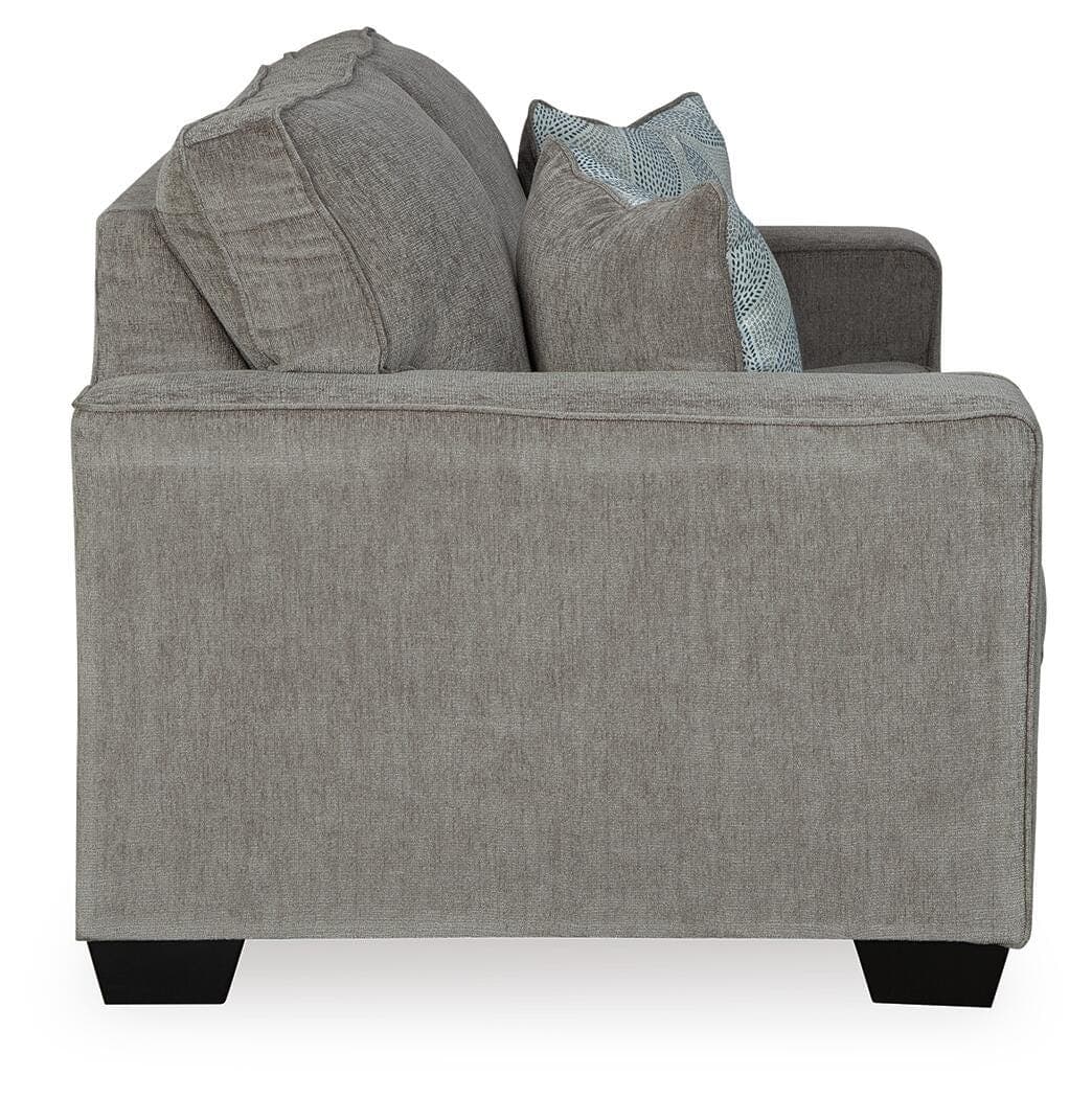 Altari Loveseat — Black/Gray — view 6