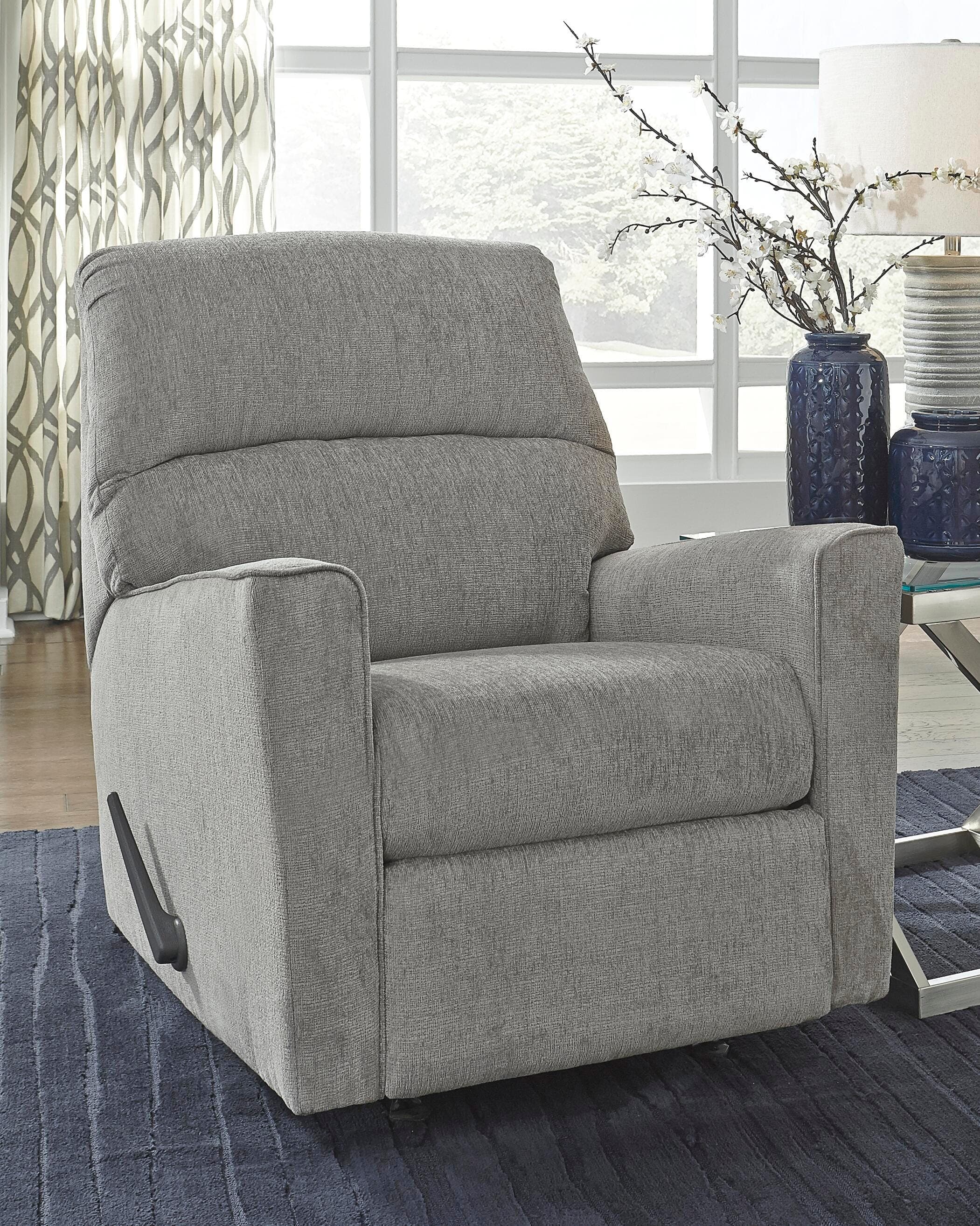 Altari Recliner — Black/Gray — view 2