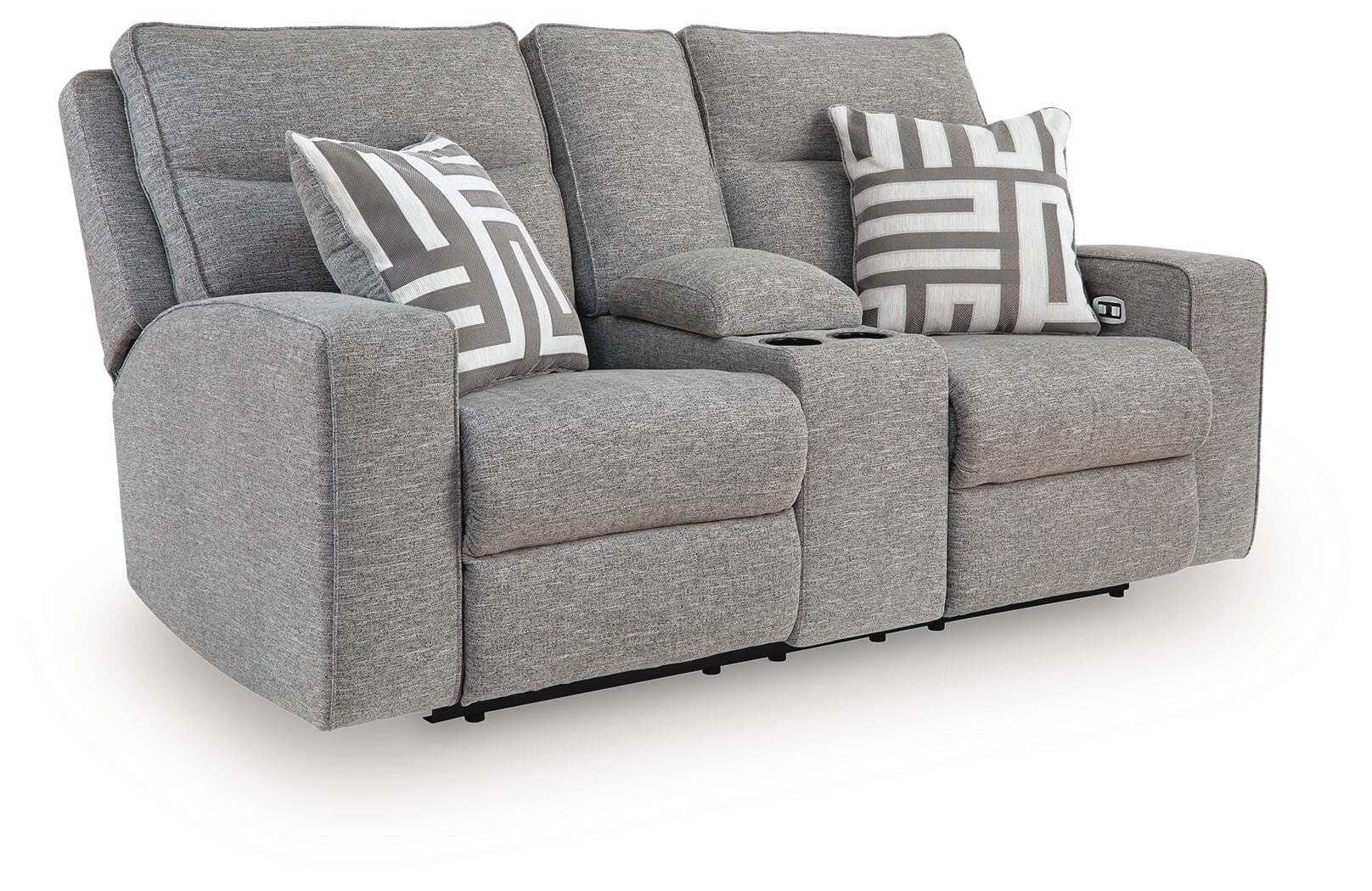 Biscoe Power Reclining Loveseat with Console