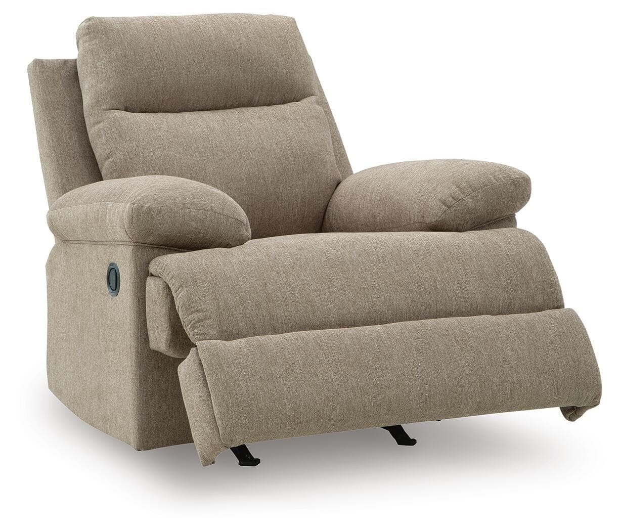 Tarrant Recliner — Brown/Beige — view 3