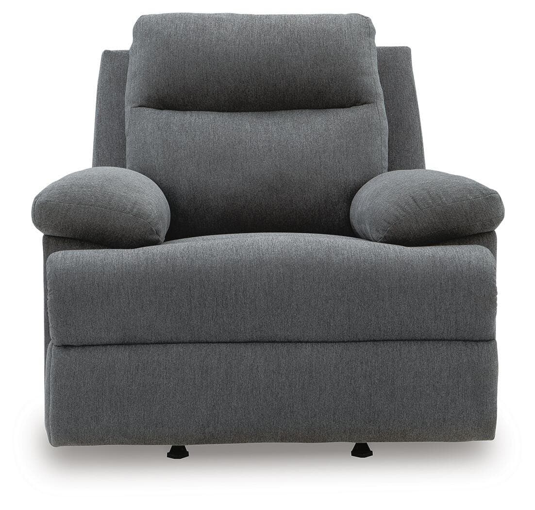 Tarrant Recliner — Black/Gray — view 4