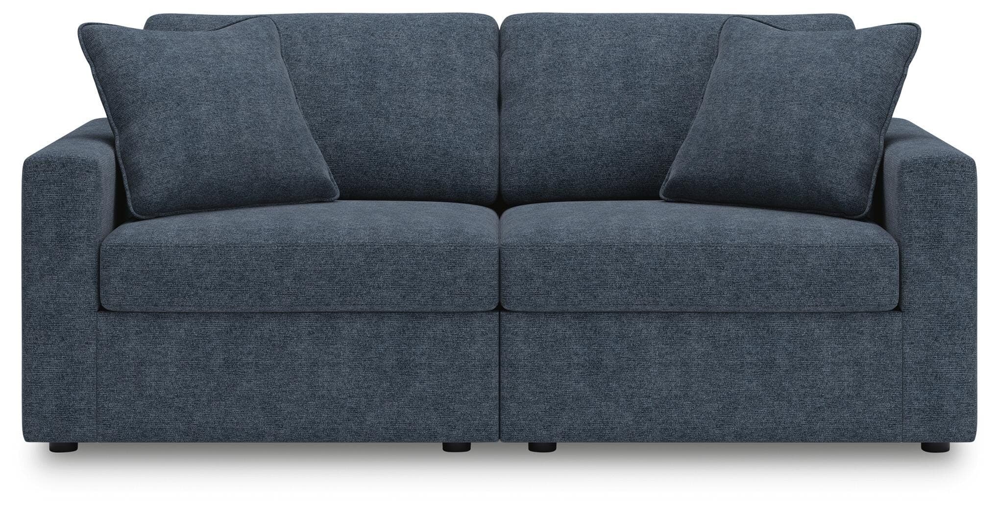 Modmax 2-Piece Sectional — Blue — view 3