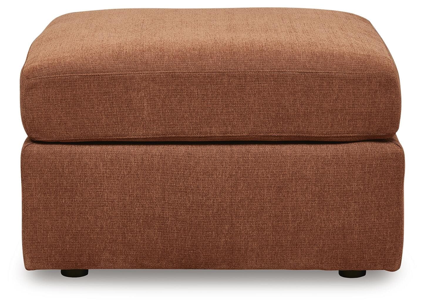 Modmax Oversized Accent Ottoman — Orange — view 3