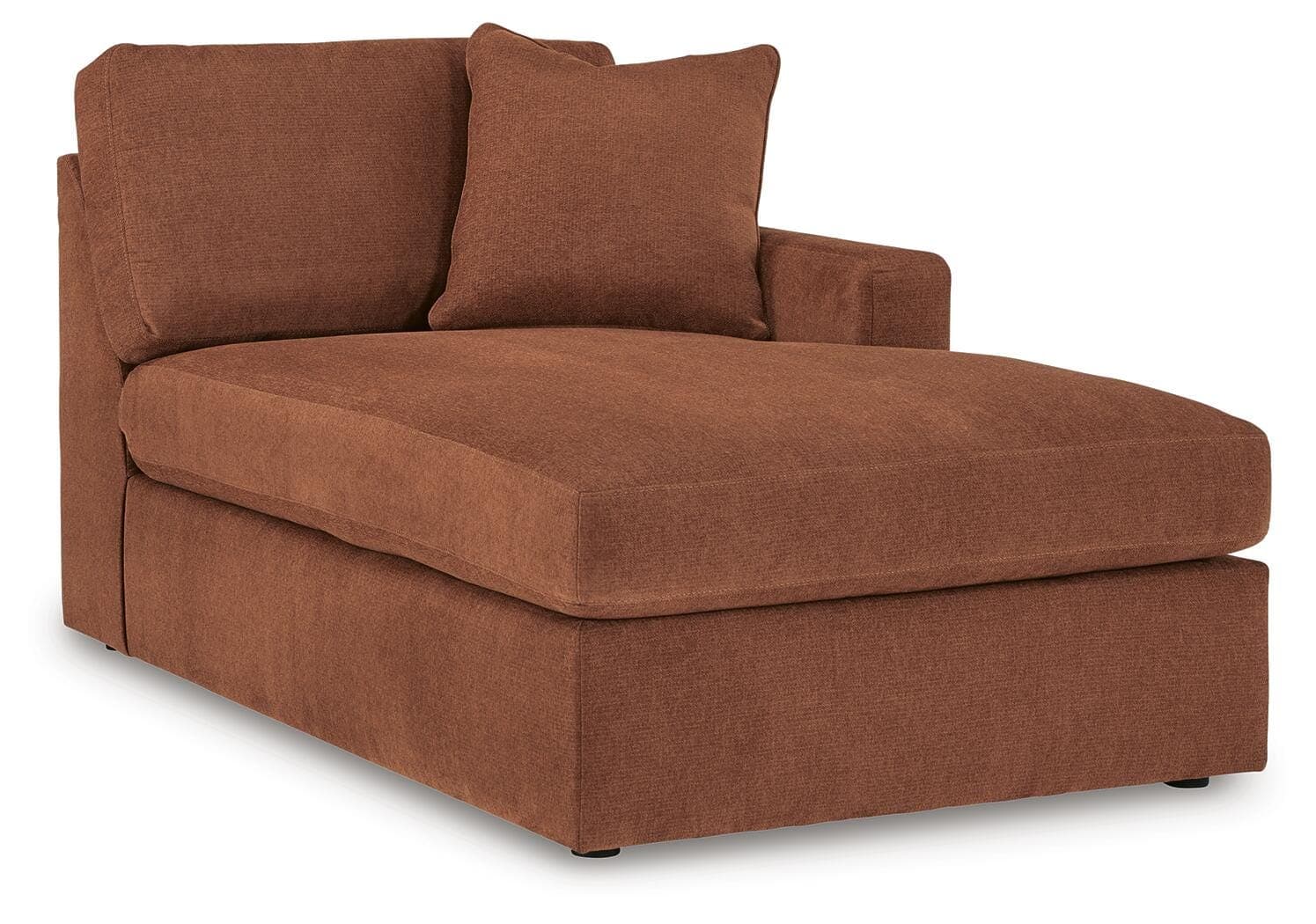 Modmax 4-Piece Sectional with Chaise — Orange — view 5