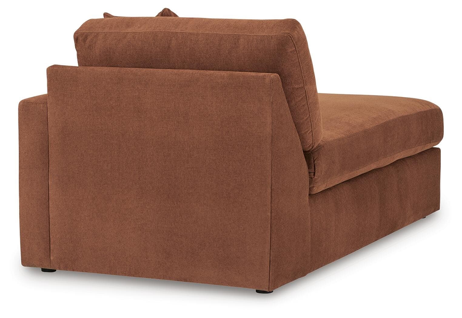 Modmax 4-Piece Sectional with Chaise — Orange — view 4
