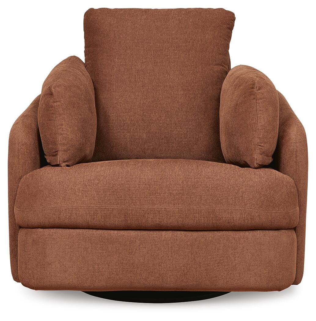 Modmax Swivel Glider Recliner — Orange — view 5