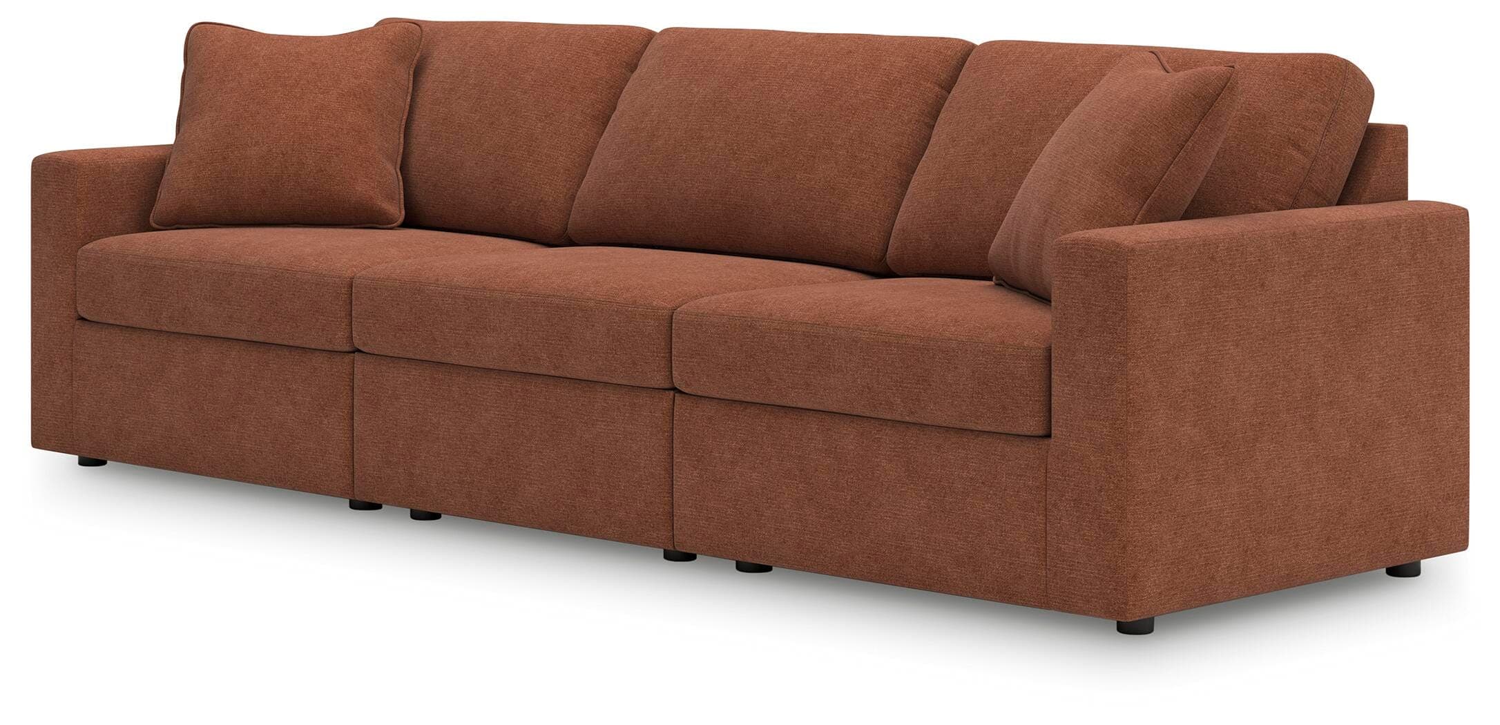 Modmax 3-Piece Sectional — Orange — view 3