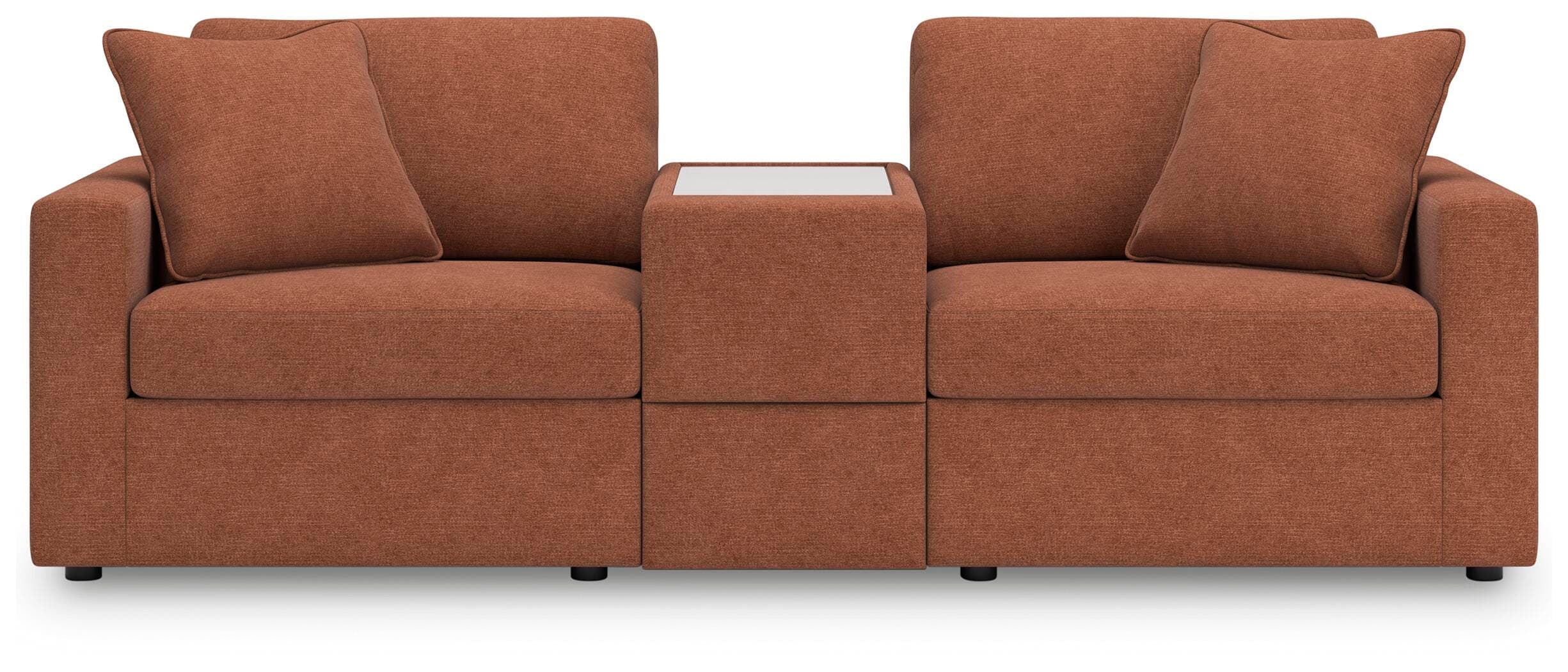 Modmax 3-Piece Sectional — Orange — view 3