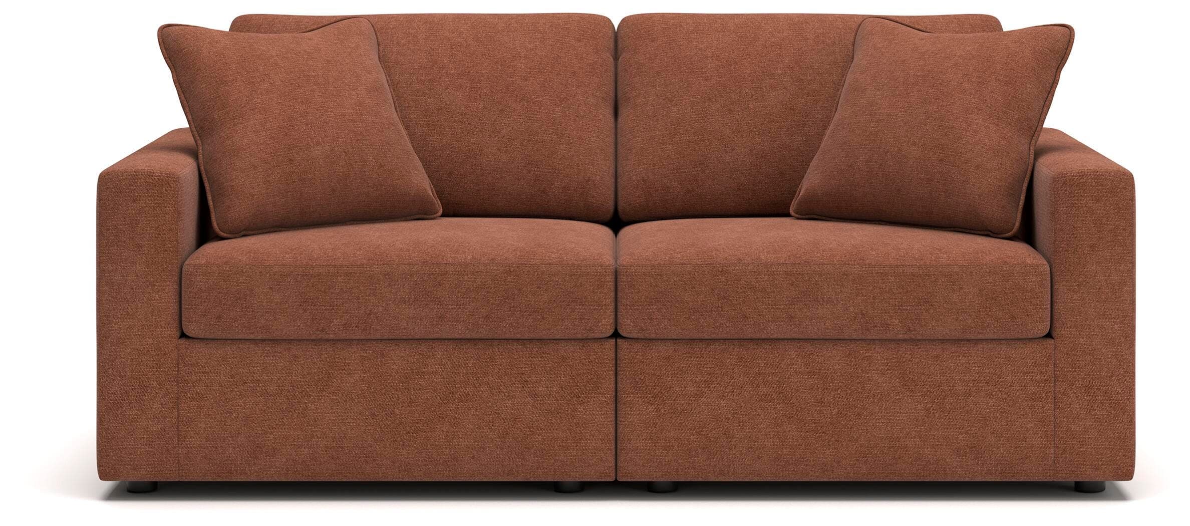 Modmax 2-Piece Sectional — Orange — view 4