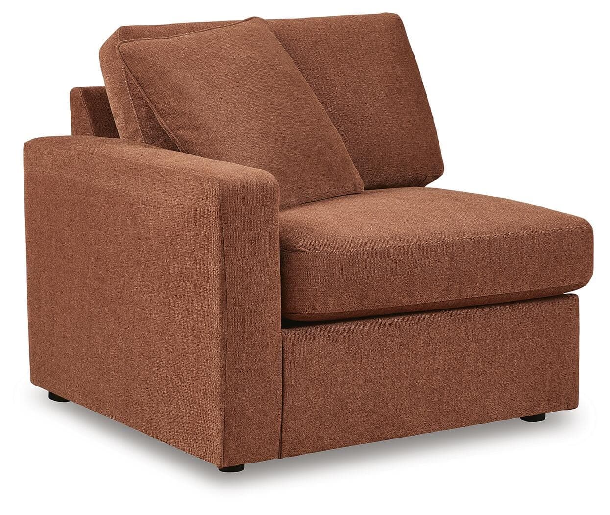 Modmax 4-Piece Sectional with Chaise — Orange — view 2