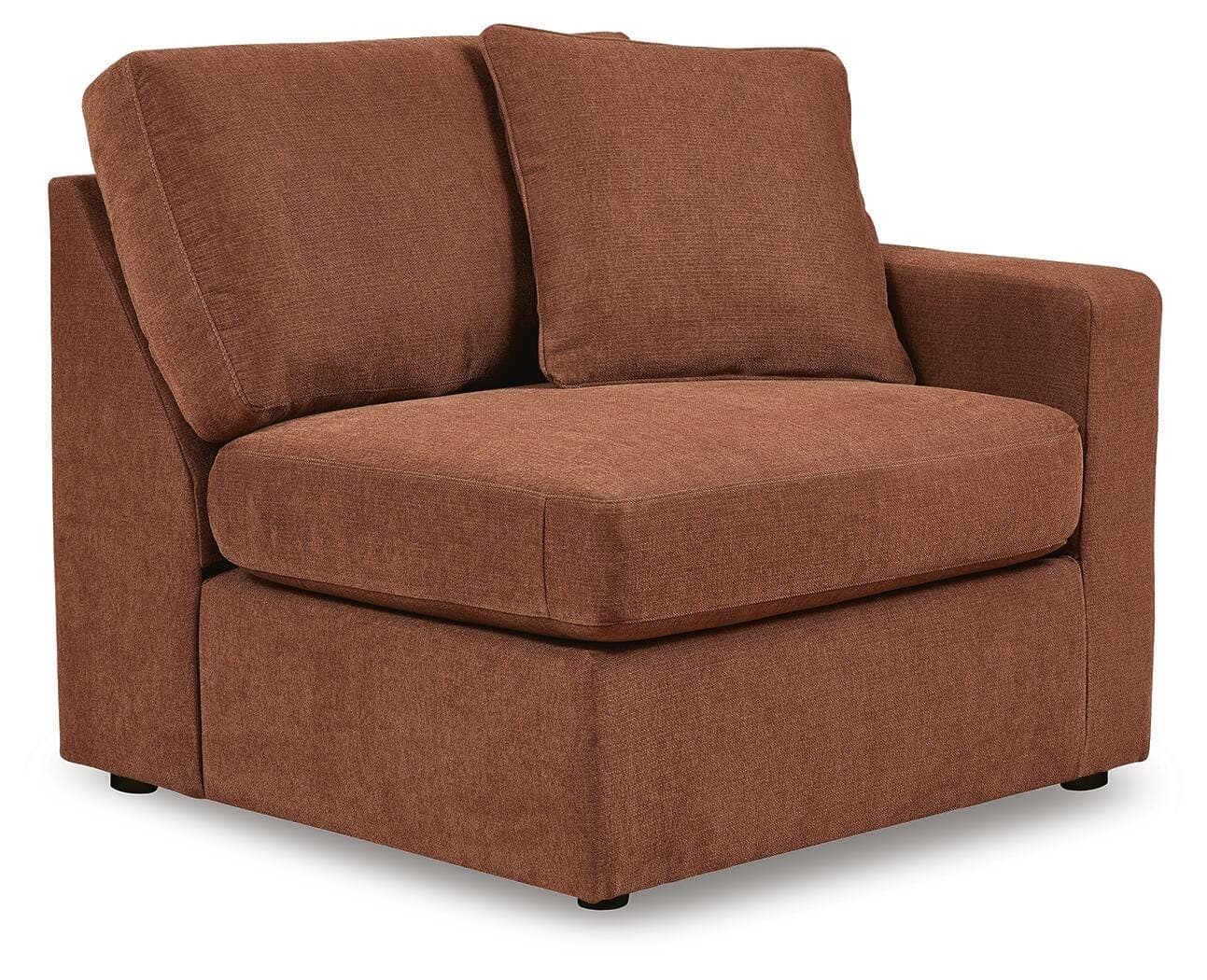 Modmax 4-Piece Sectional with Chaise — Orange — view 5