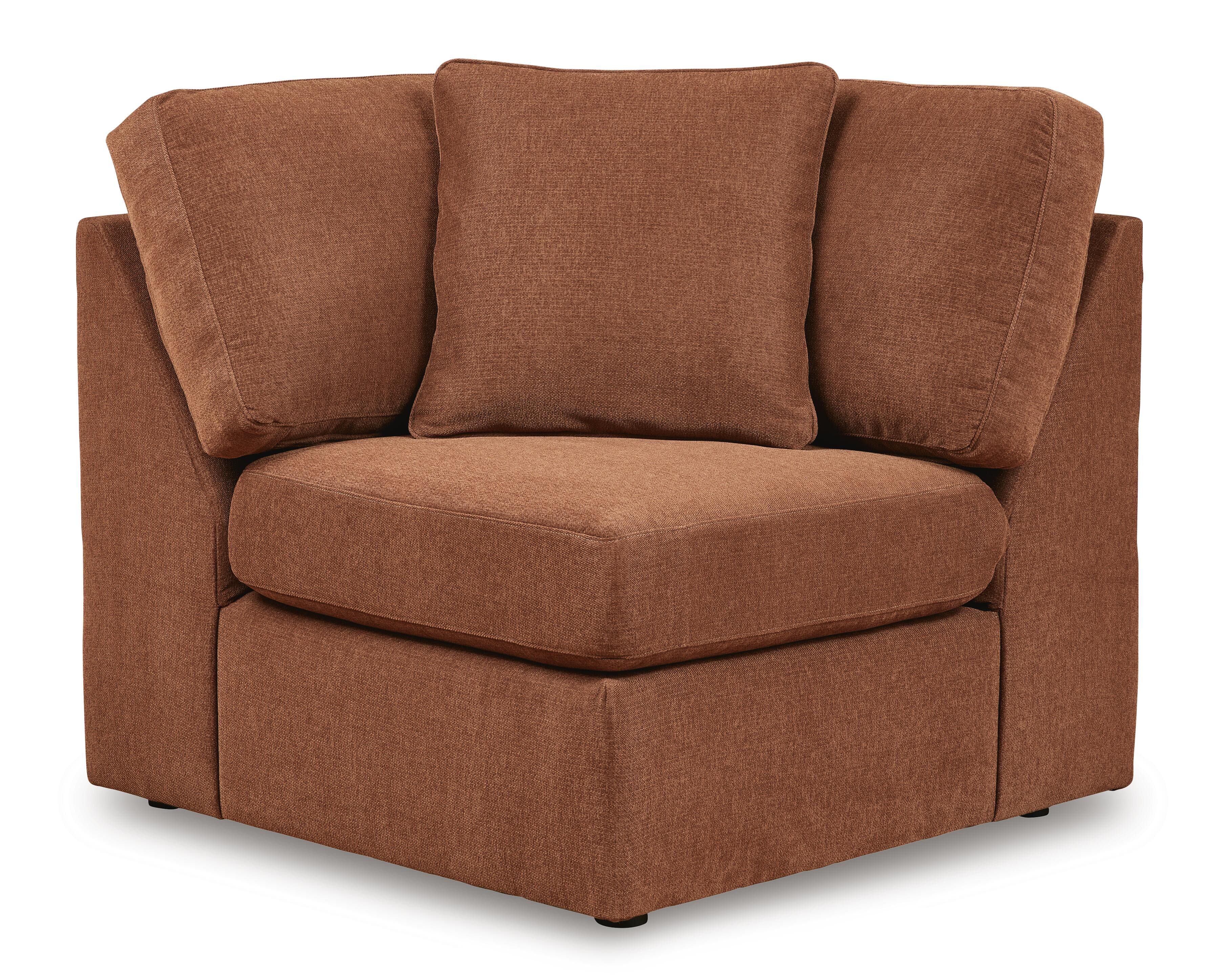 Modmax 6-Piece Sectional with Chaise — Orange — view 5