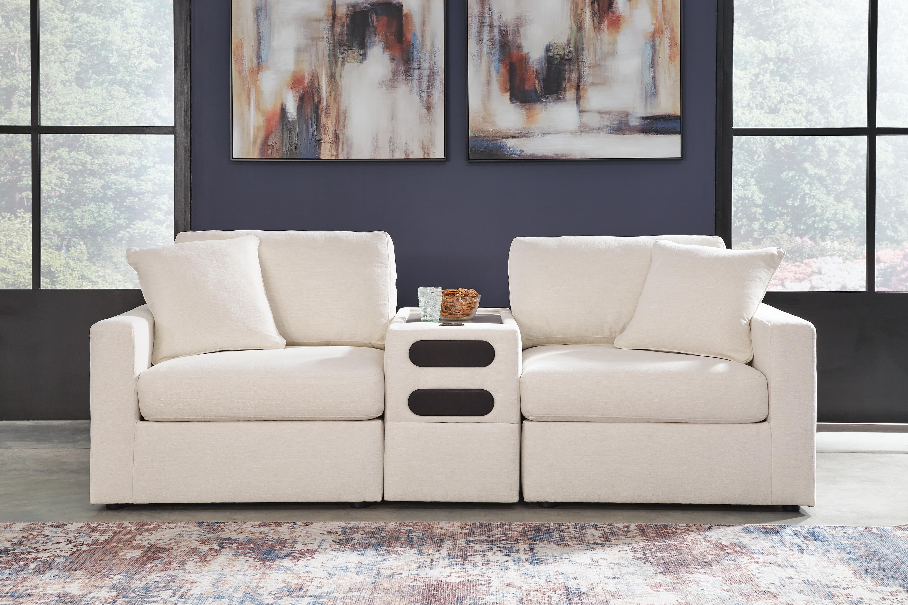 Modmax 3-Piece Sectional — White — view 2