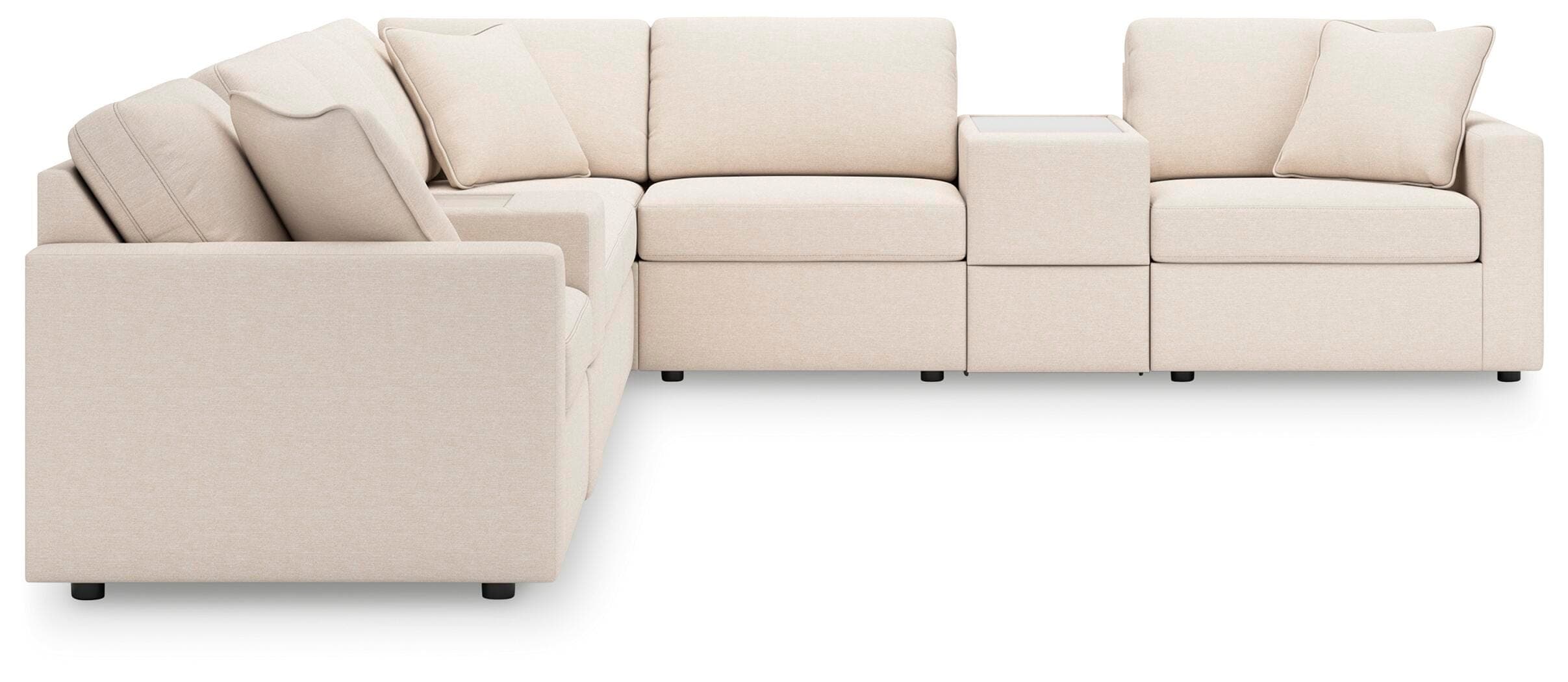 Modmax 8-Piece Sectional — White — view 2