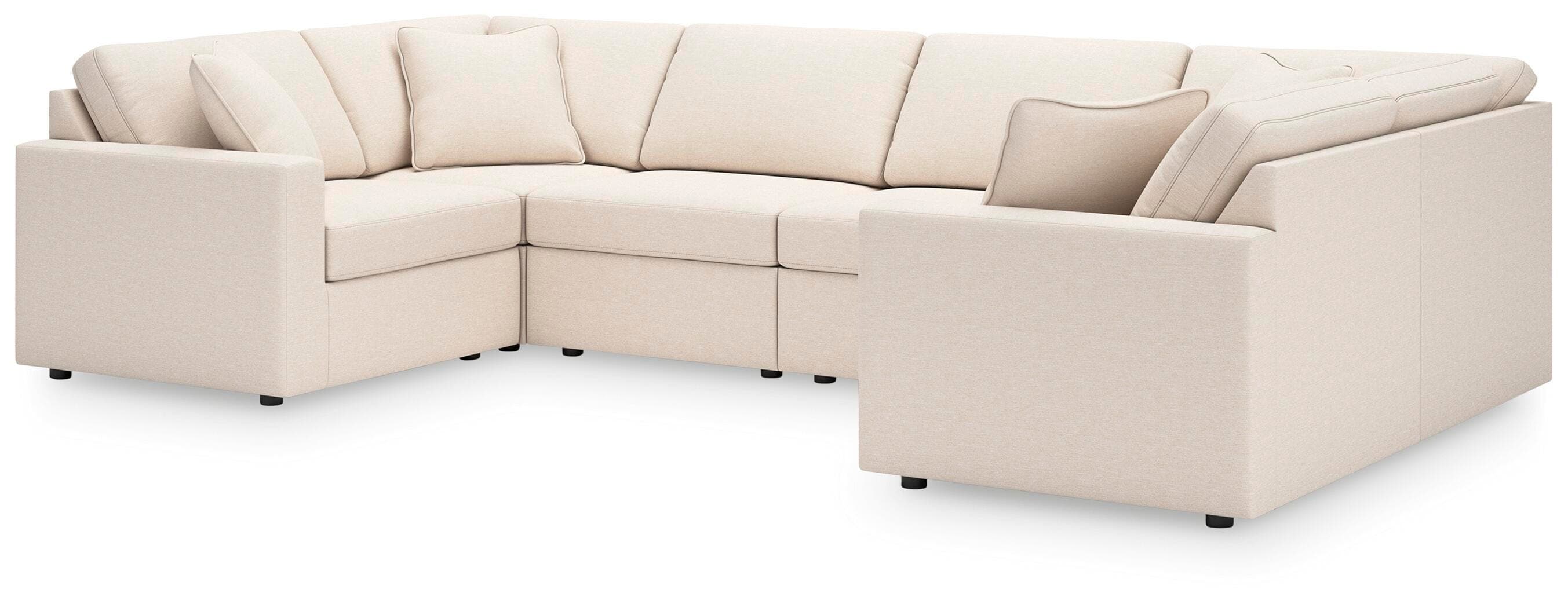 Modmax 6-Piece Sectional — White — view 4