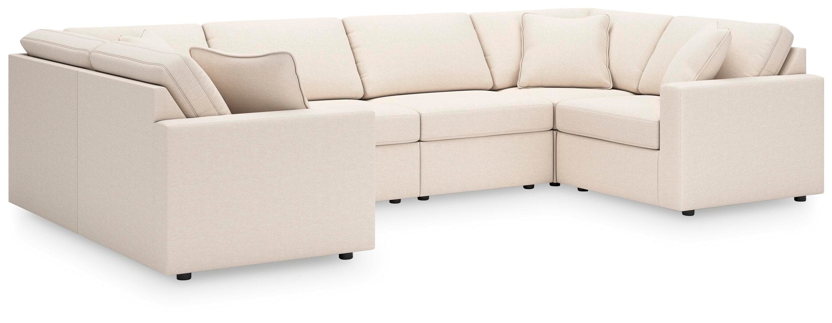 Modmax 6-Piece Sectional — White — view 3