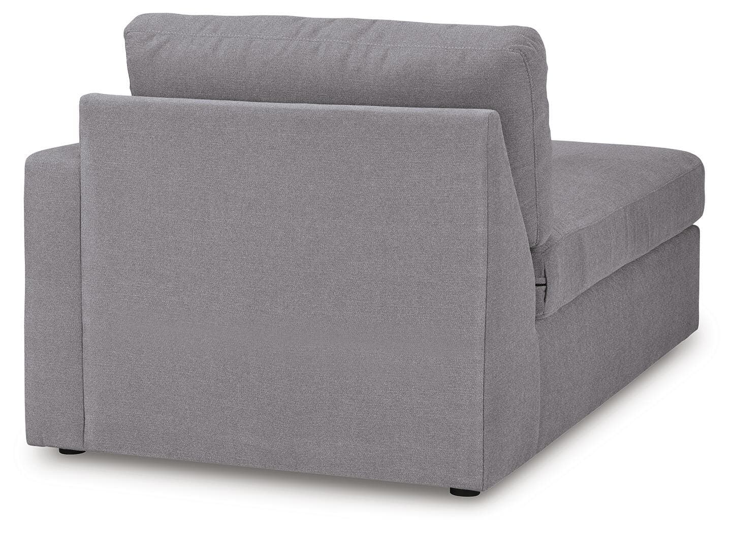 Modmax 4-Piece Sectional with Chaise — Black/Gray — view 3