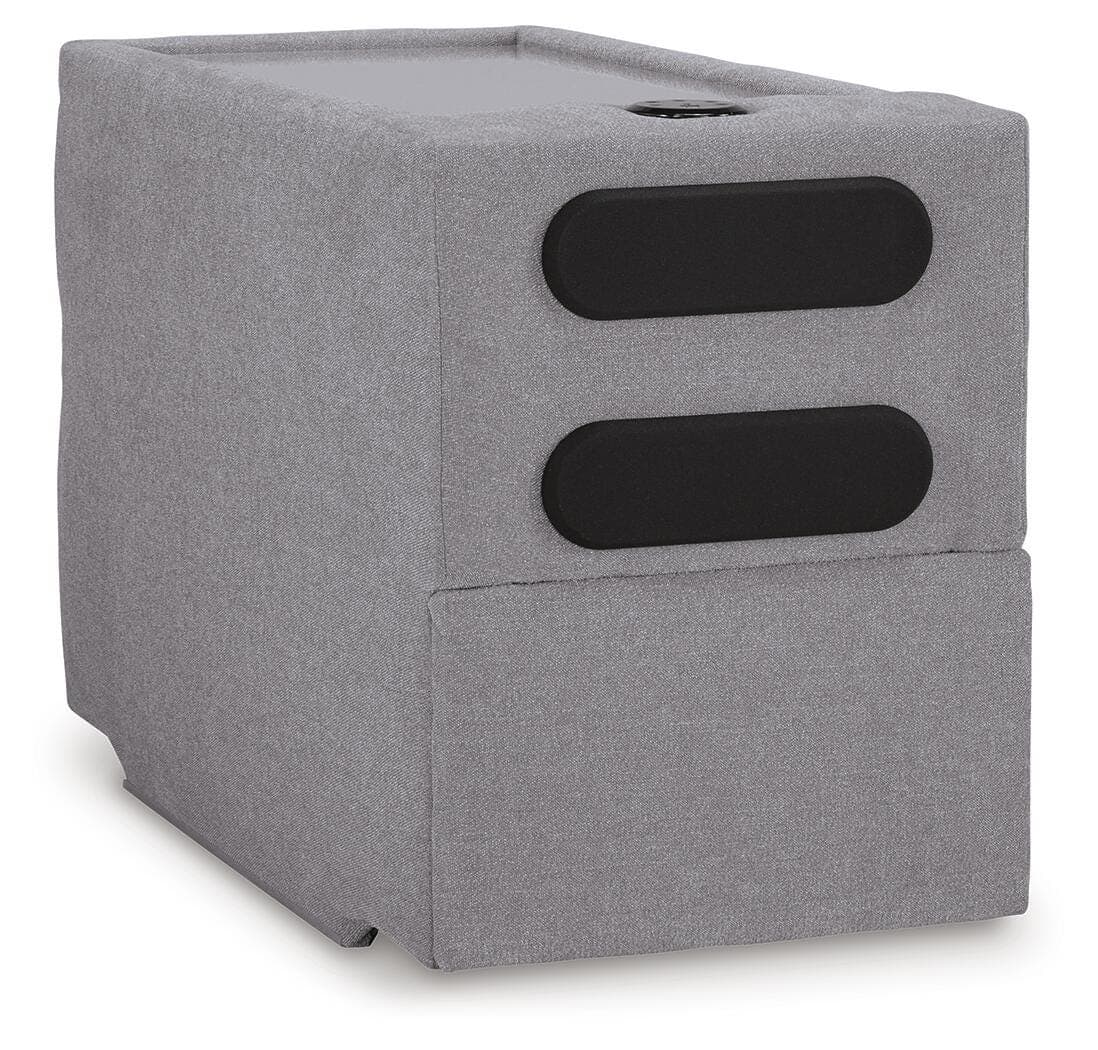 Modmax 4-Piece Sectional — Black/Gray — view 3