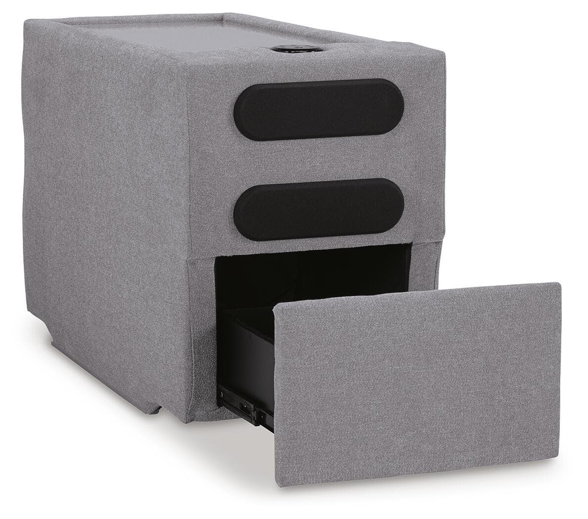 Modmax 3-Piece Sectional — Black/Gray — view 4