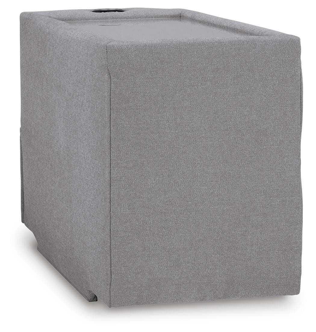 Modmax 5-Piece Sectional with Audio System — Black/Gray — view 5