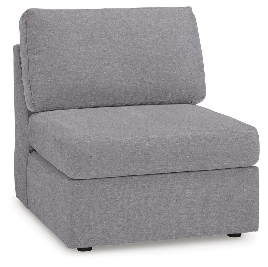 Modmax 3-Piece Sectional with Chaise — Black/Gray — view 3